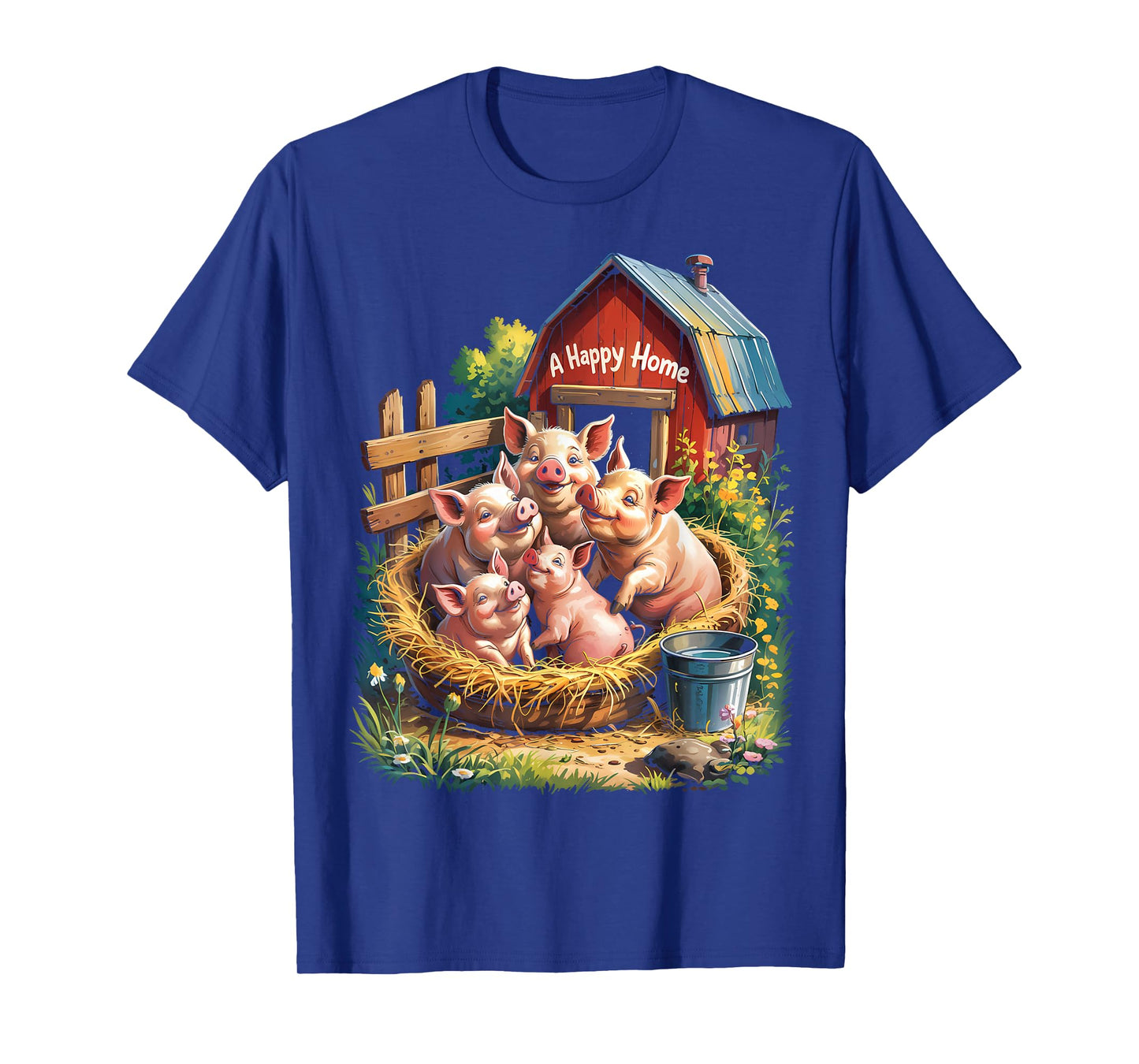 Pig Farmgift Hobby Farm Animal Love Pigs T-Shirt