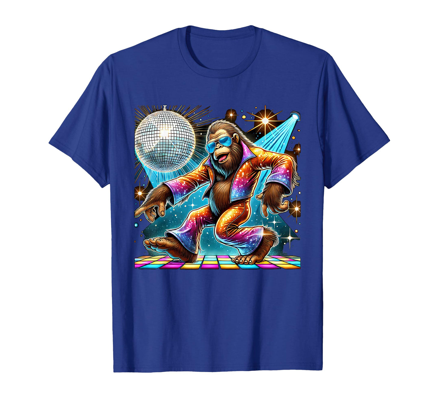 Aesthetic Bigfoot Disco T-Shirt
