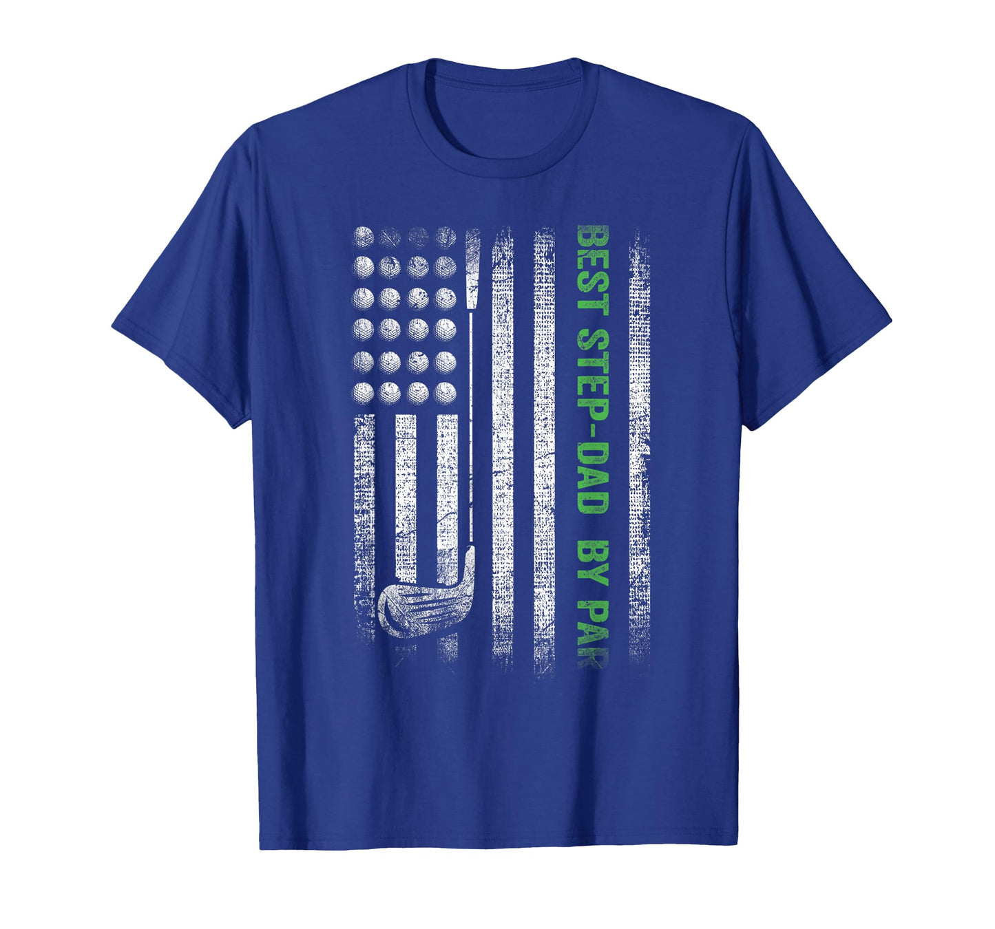 Best Step-Dad By Par Father's Day Gifts Golf Lover Golfer T-Shirt