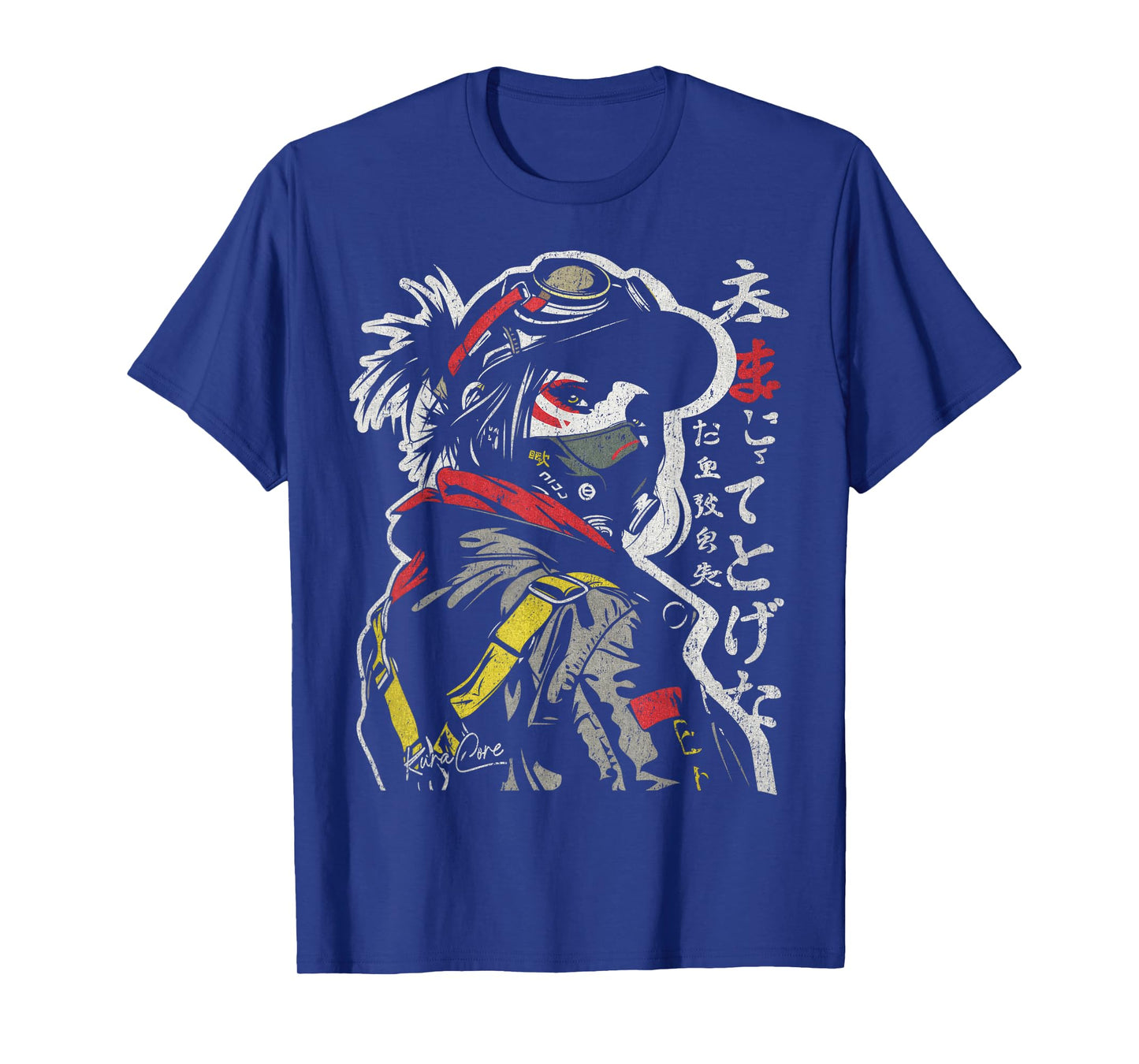 Japanese Streetwear Cyberpunk Y2K Techwear Retro Manga Anime T-Shirt