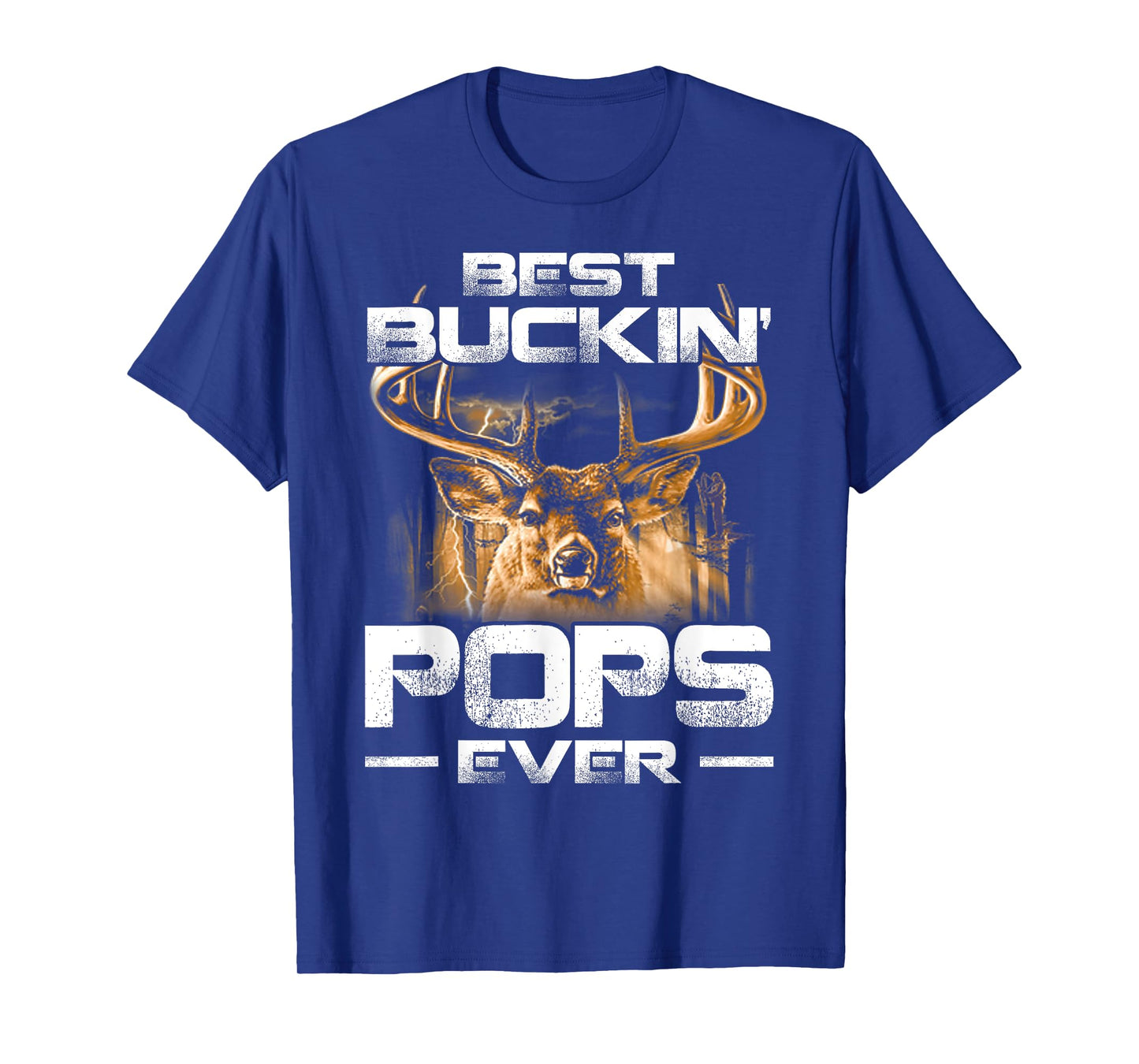 Best Buckin' Pops Ever Shirt Deer Hunting Bucking T-Shirt