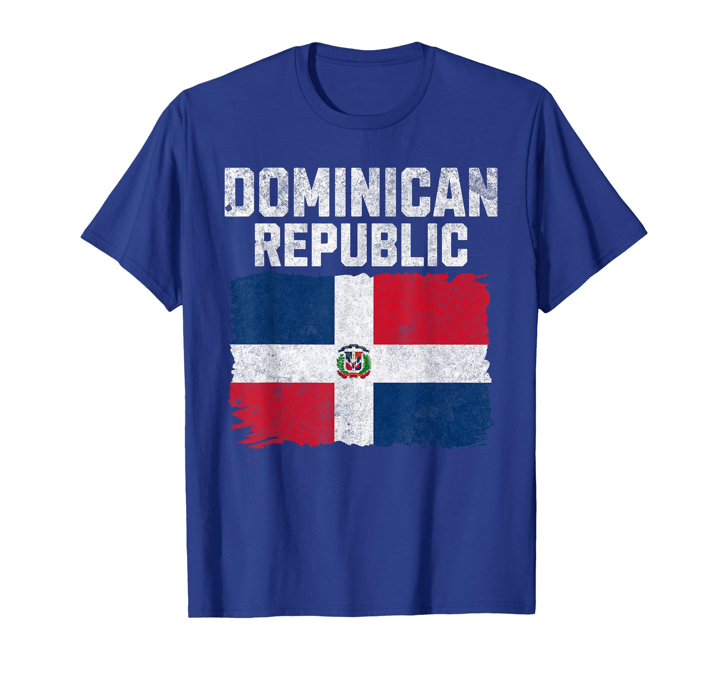 Dominican Republic Flag Vintage Dominican Flag Men Women T-Shirt