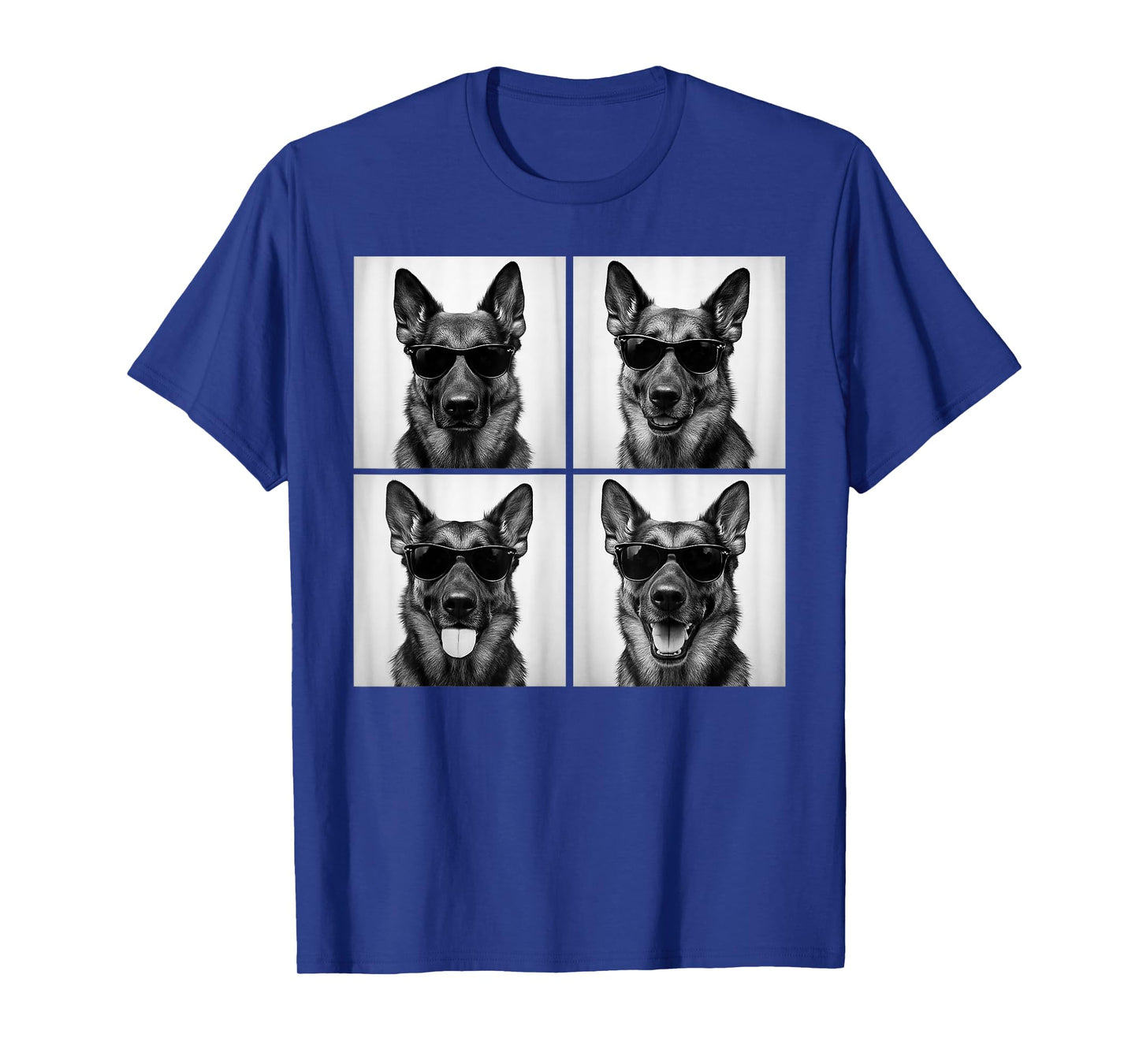Funny German Shepherd Lover Cute GSD Dog Photo Booth T-Shirt