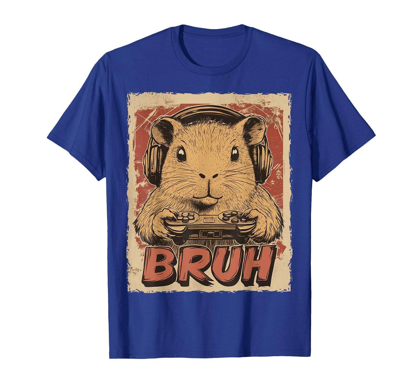 Funny Capybara Bruh Video Games Japanese Anime Manga Kawaii T-Shirt
