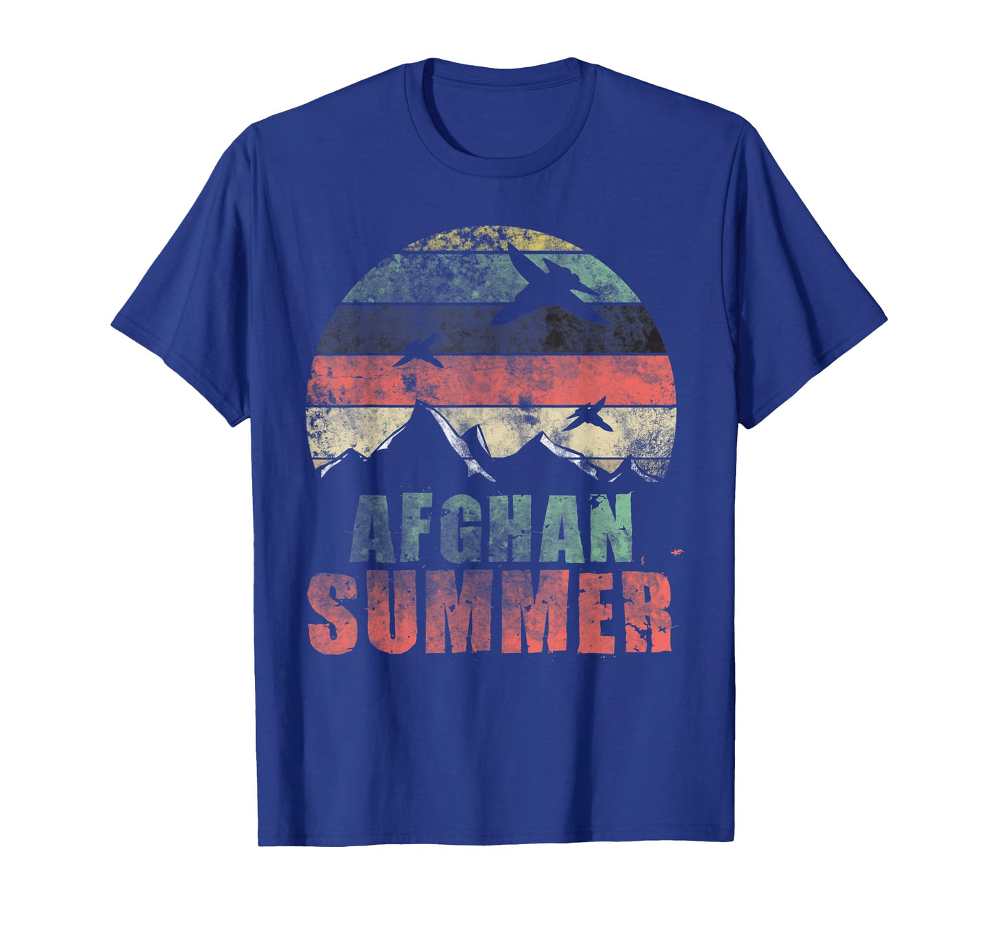 Afghan Summer Warplane War Veteran Men Women T-Shirt