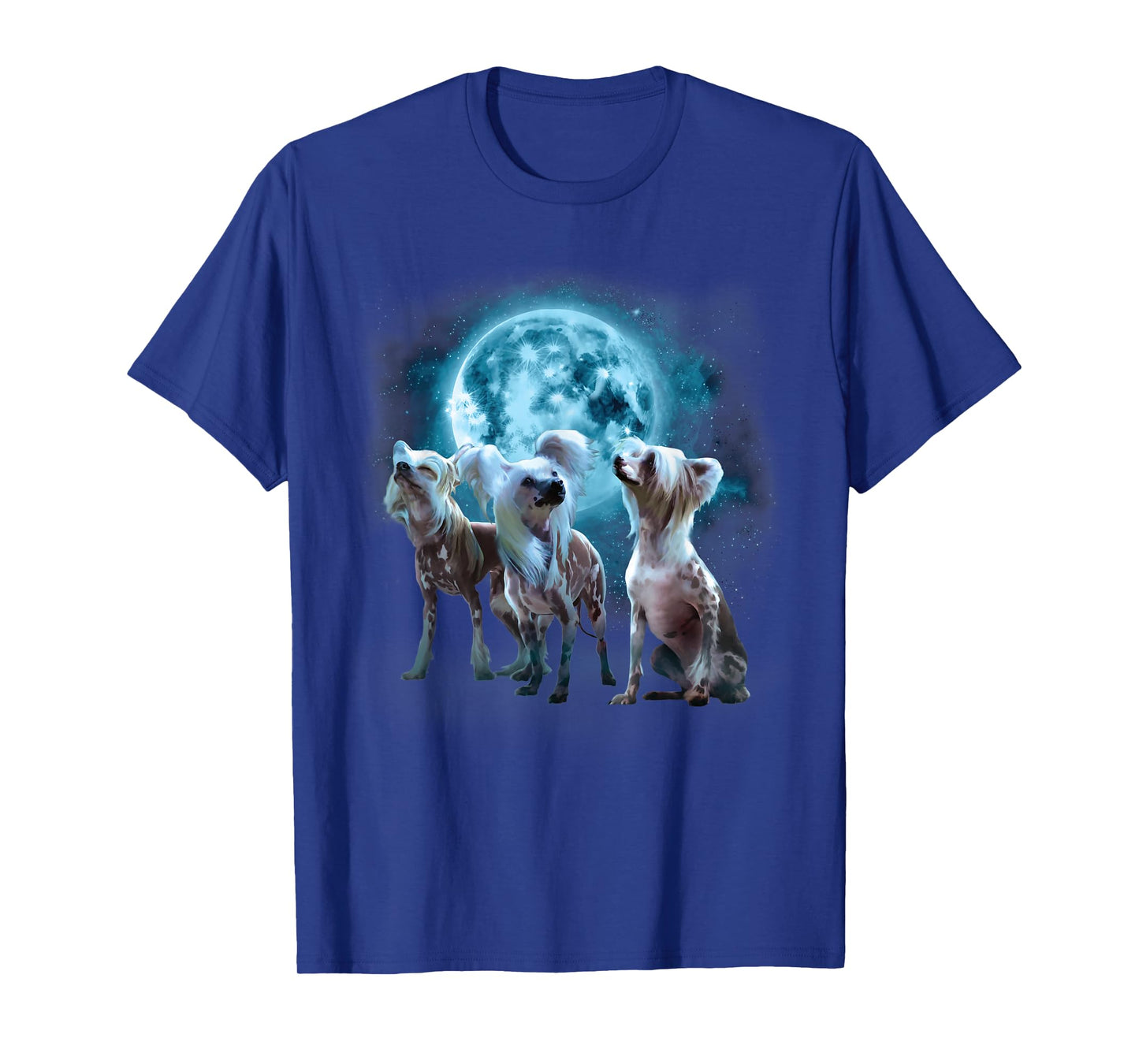 Chinese Crested Howling at the Moon Shirt - Chinese Crested T-Shirt