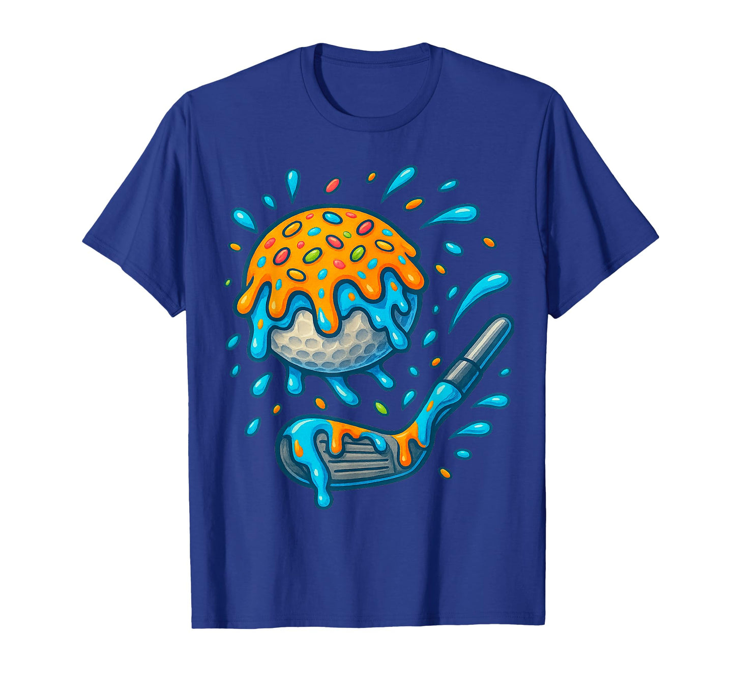 Golf Ball Drip Team for Boys Ice Cream Cool T-Shirt