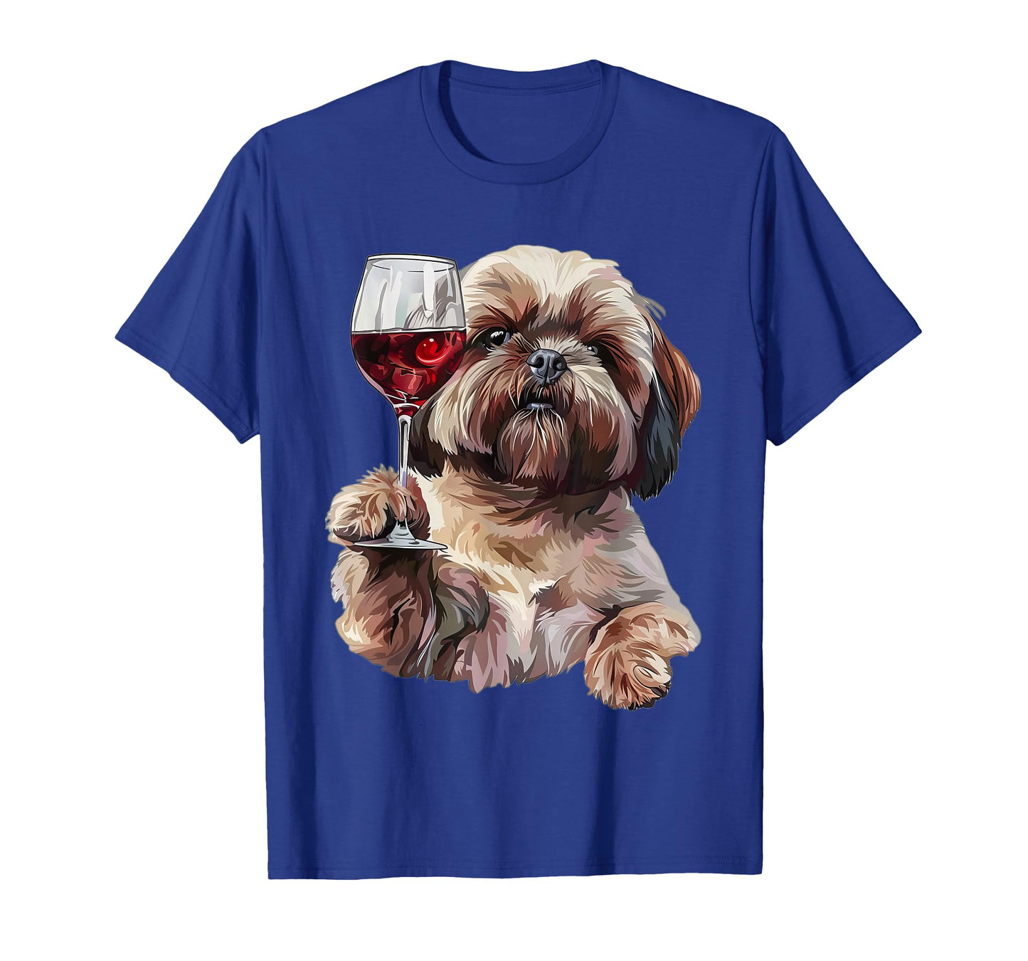 Shih Tzu Wine T-Shirt