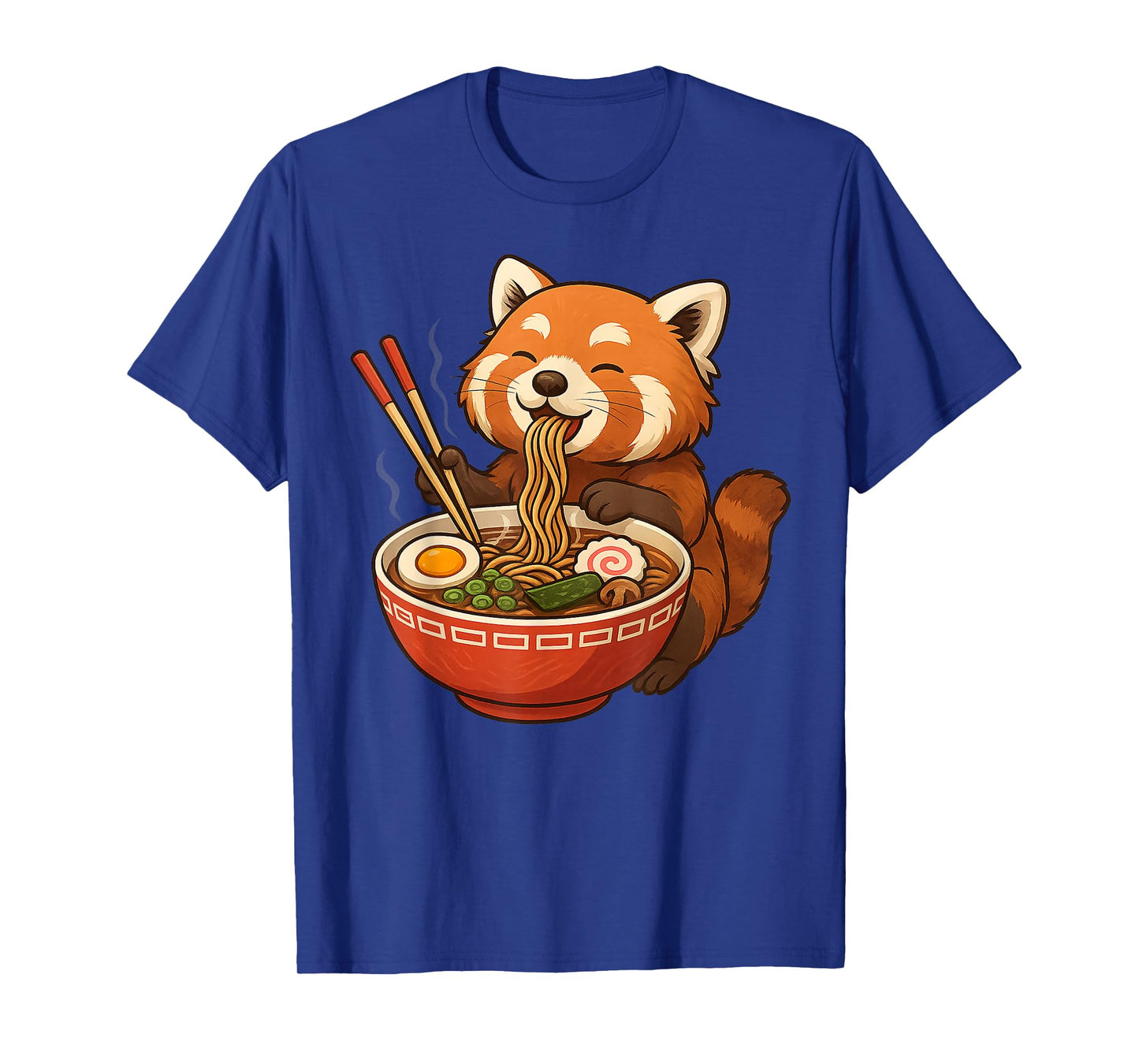 Red Panda Ramen Lover Anime Noodle Tee Japanese Kawaii Food T-Shirt