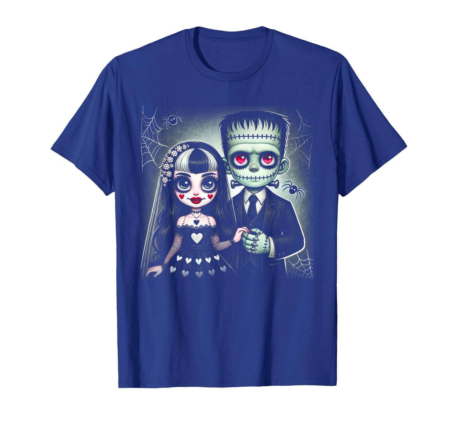 halloween lovers frankenstein skeleton for men women family T-Shirt
