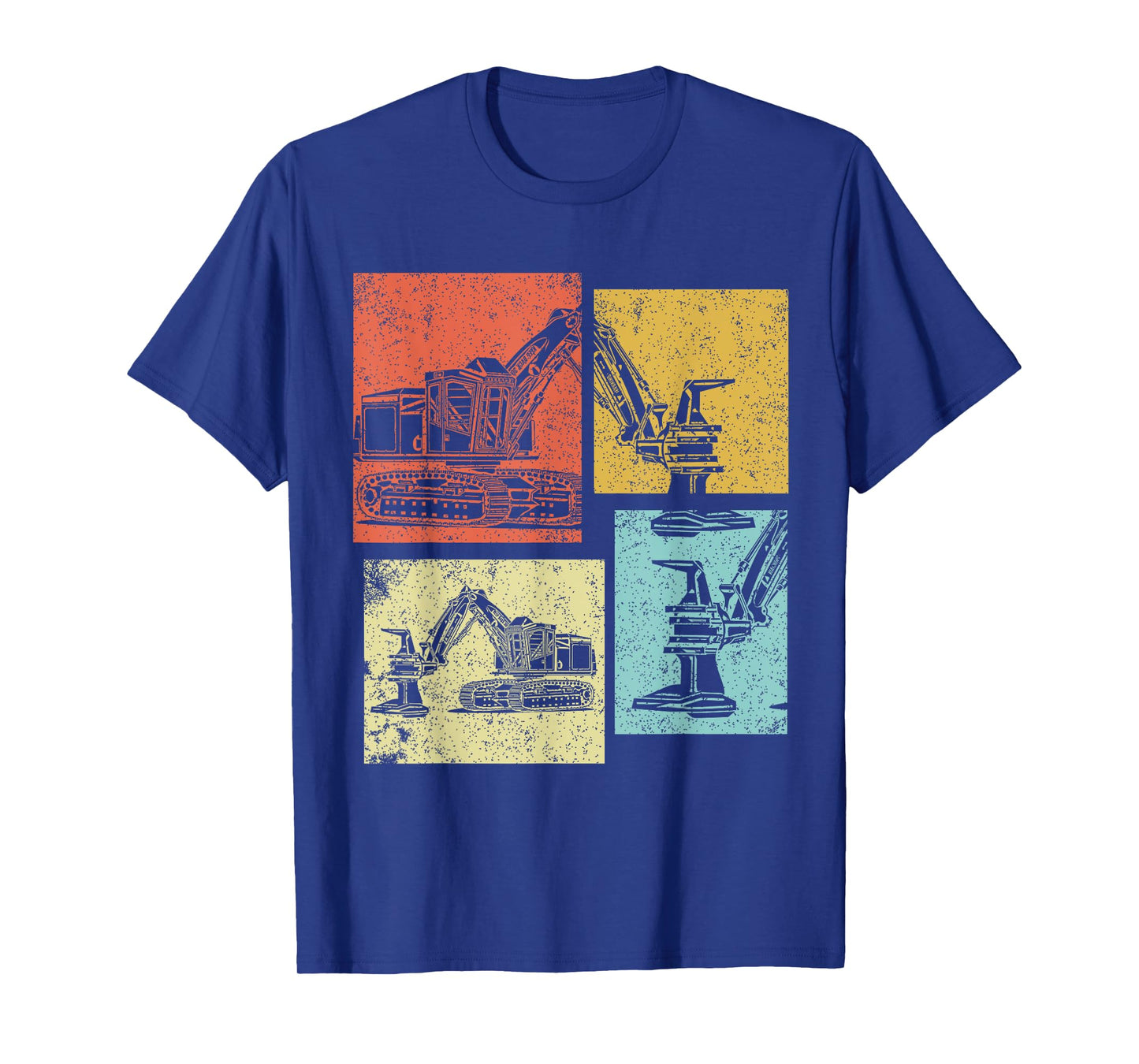 Feller Buncher Vintage Logger Logging Log Man Women T-Shirt