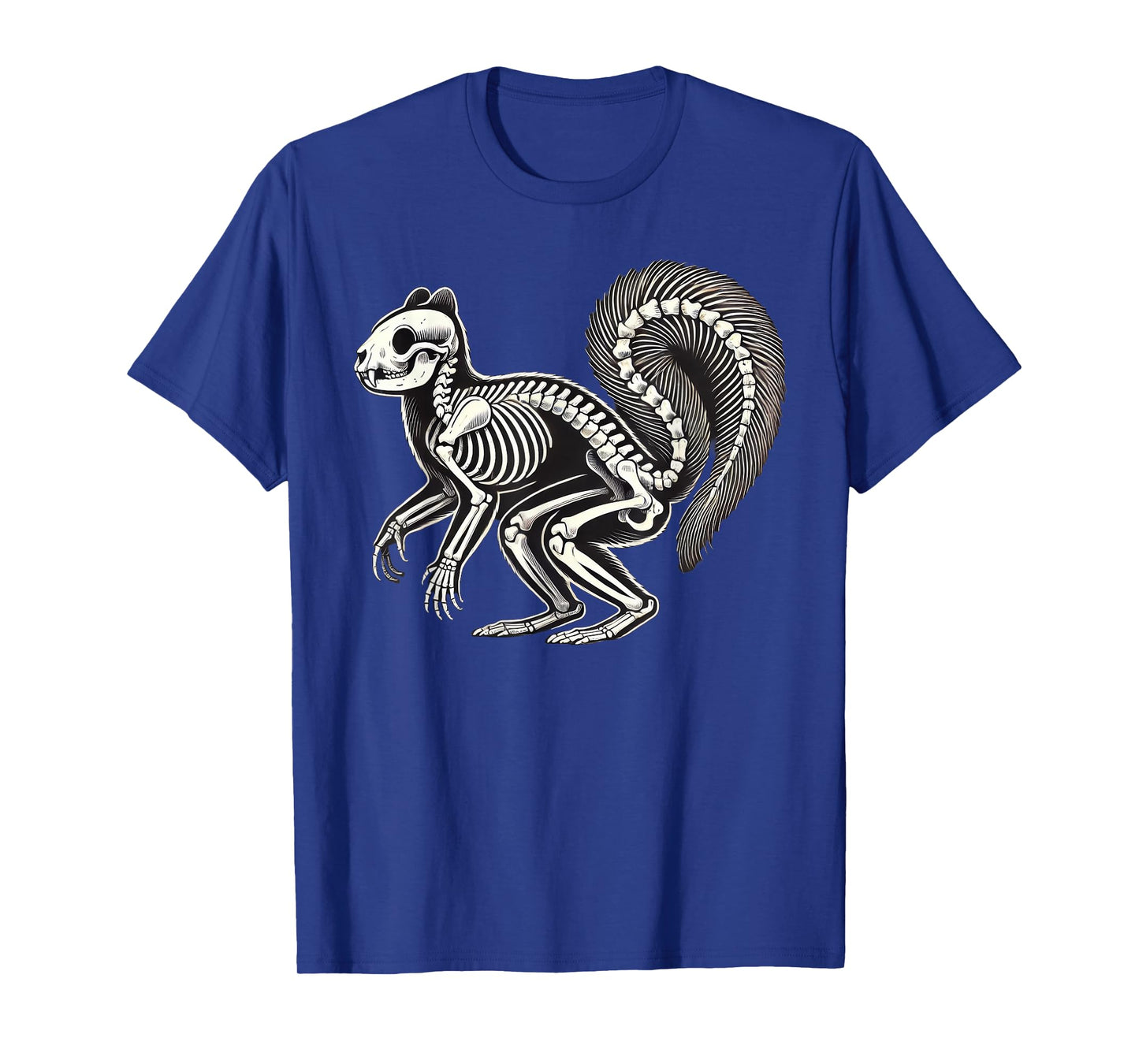 Squirrel Skeleton Halloween T-Shirt