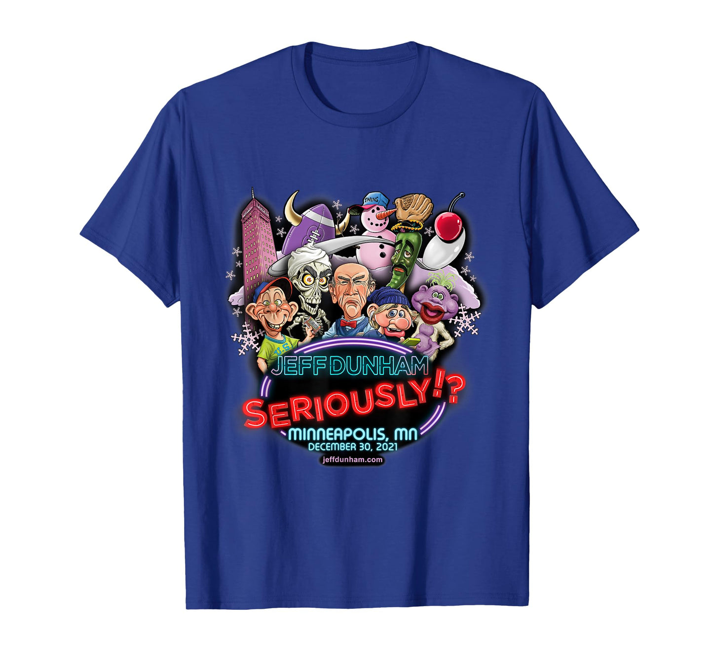 Jeff Dunham Minneapolis, MN T-Shirt