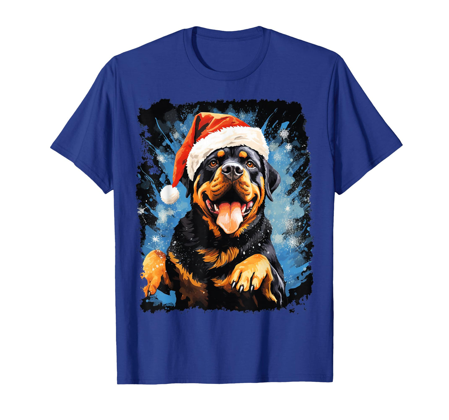 Dog Funny Rottweiler Christmas T-Shirt