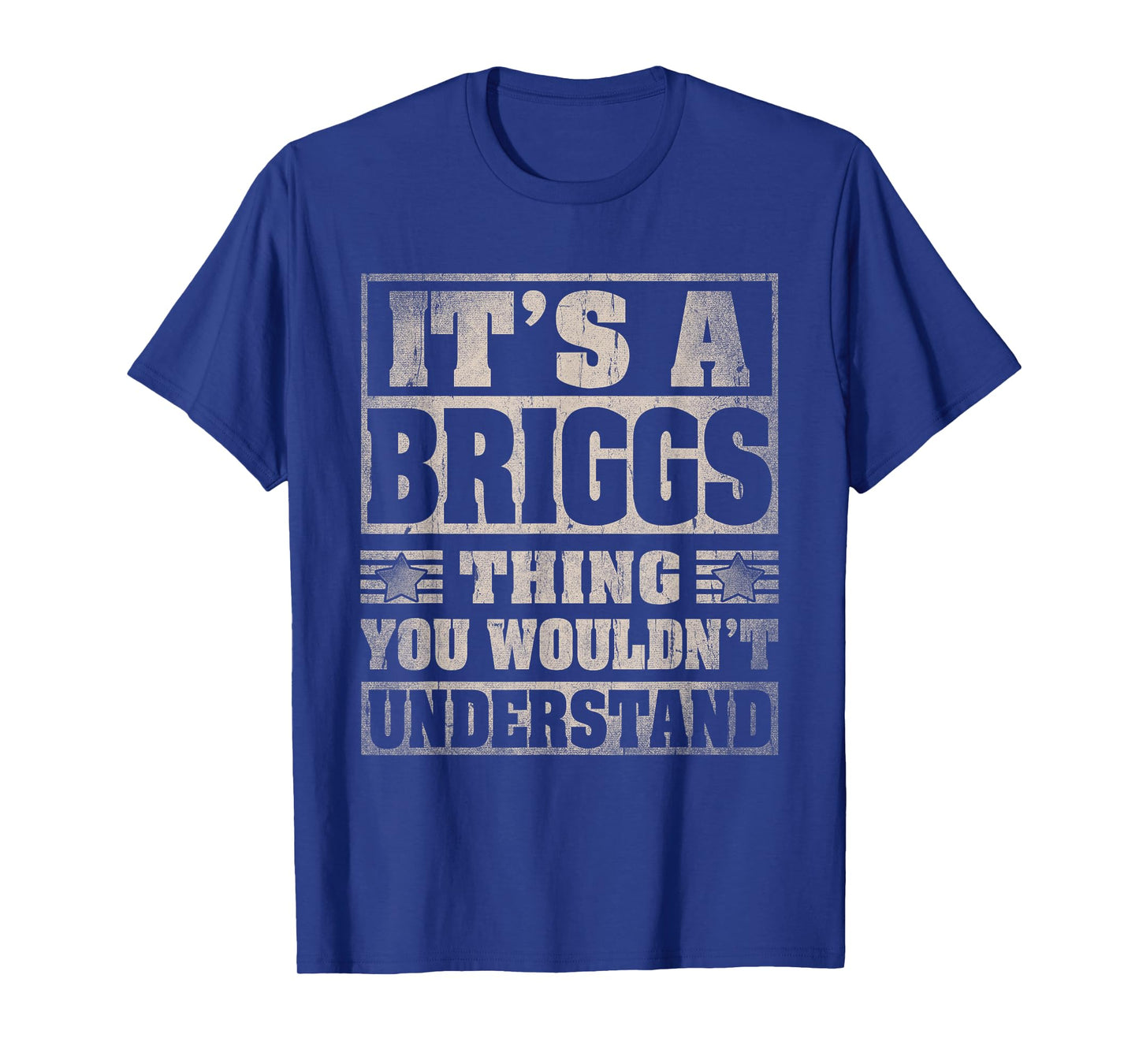 BRIGGS Last Name Shirt It's A BRIGGS Thing T-Shirt