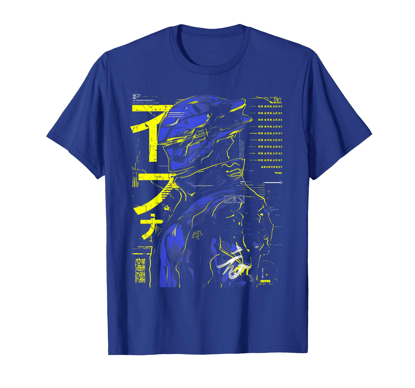 Futuristic Techwear Japanese Cyberpunk Harajuku Anime Manga T-Shirt