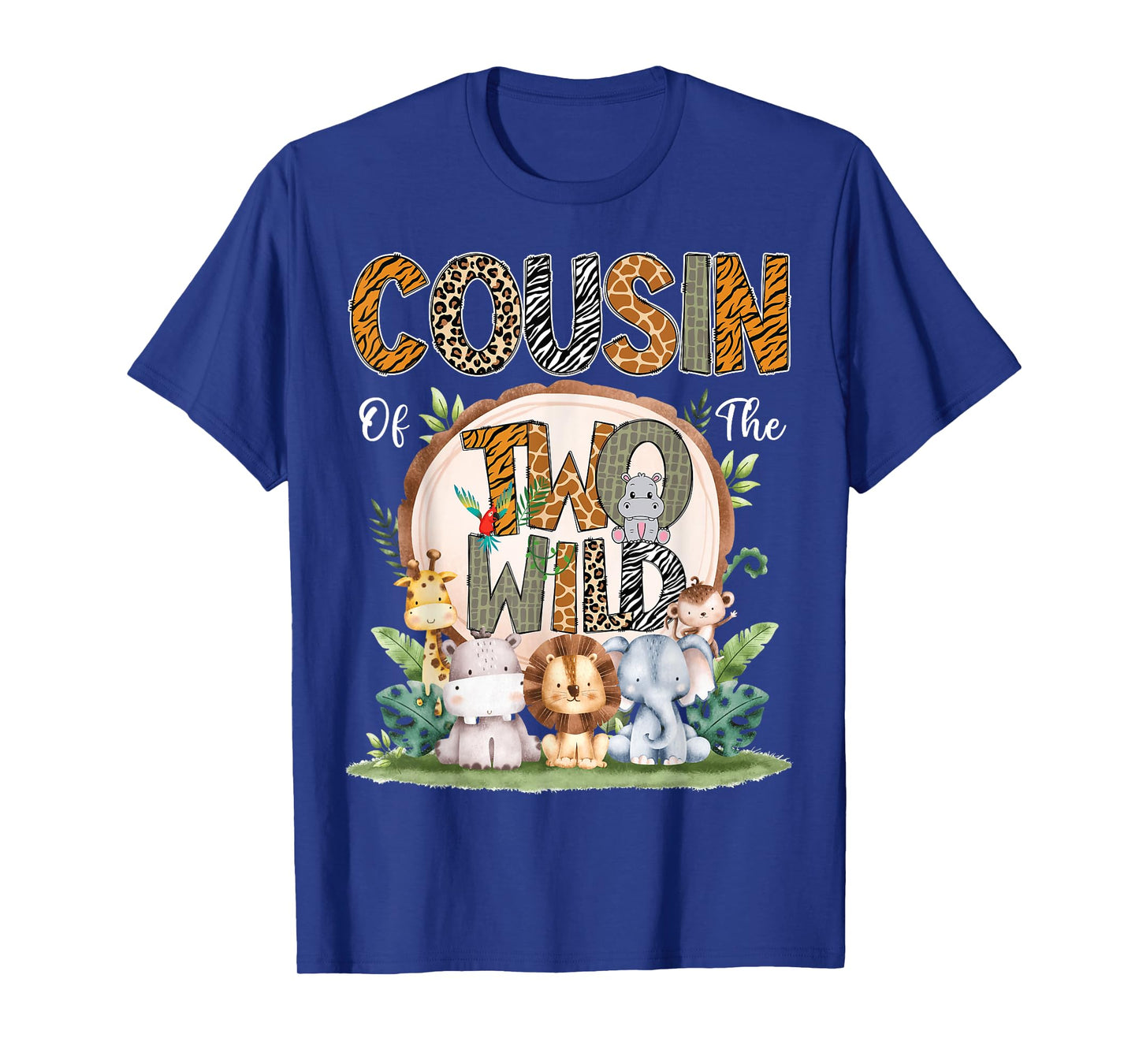 Cousin Of The Two Wild Animal Safari 2Nd Birthday Party T-Shirt