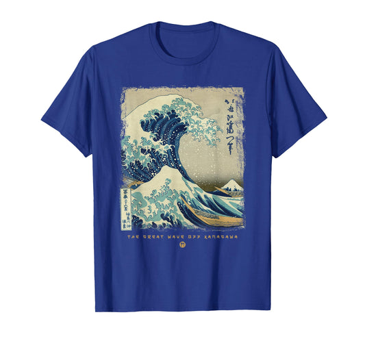 Great Wave Off Kanagawa Japanese Painting Art T-Shirt