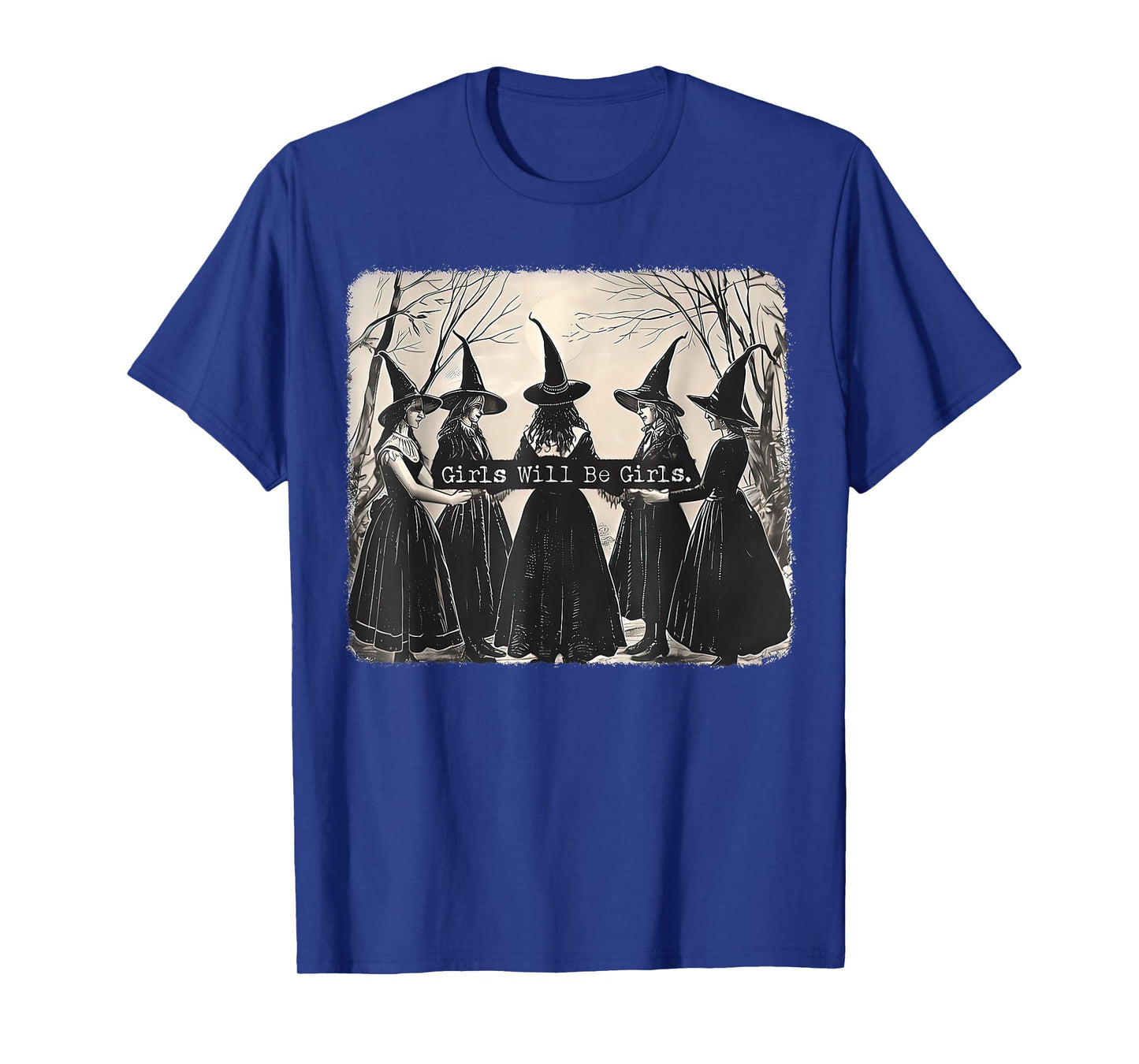 Girl Will Be Girl Witch Halloween T-Shirt