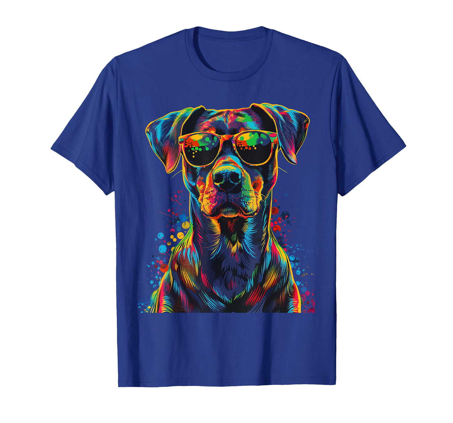 Catahoula Lovers Design Pop Art Funny Catahoula Leopard Dog T-Shirt
