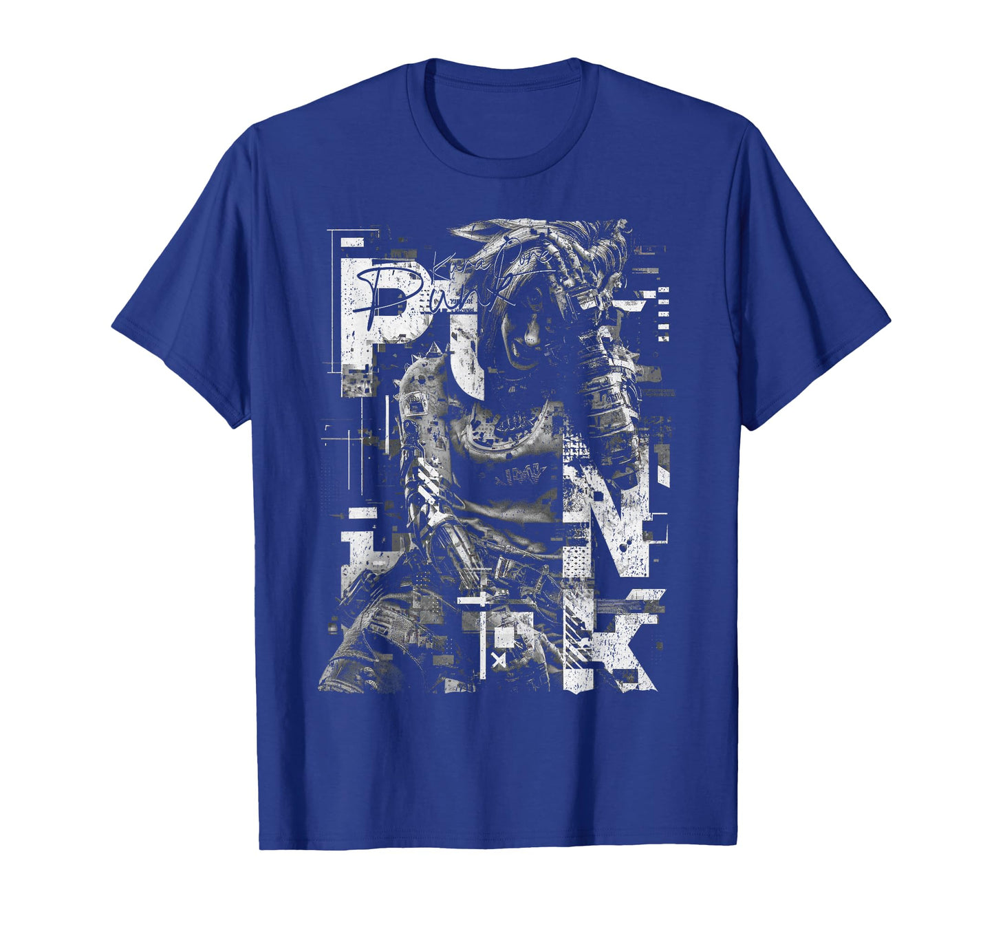 Japanese Streetwear Cyberpunk Y2K Techwear Retro Manga Anime T-Shirt