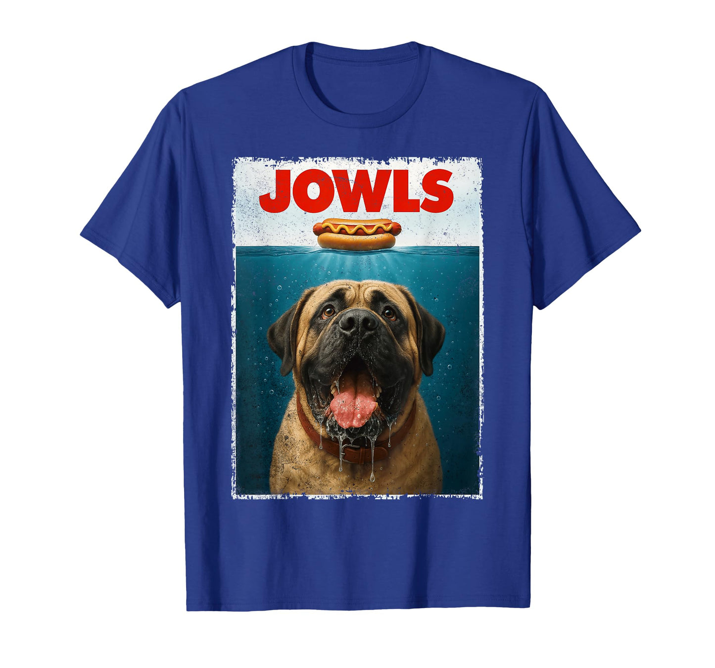 English Mastiff Jowls Gentle Giant Funny Dog Dad Dog Mom T-Shirt