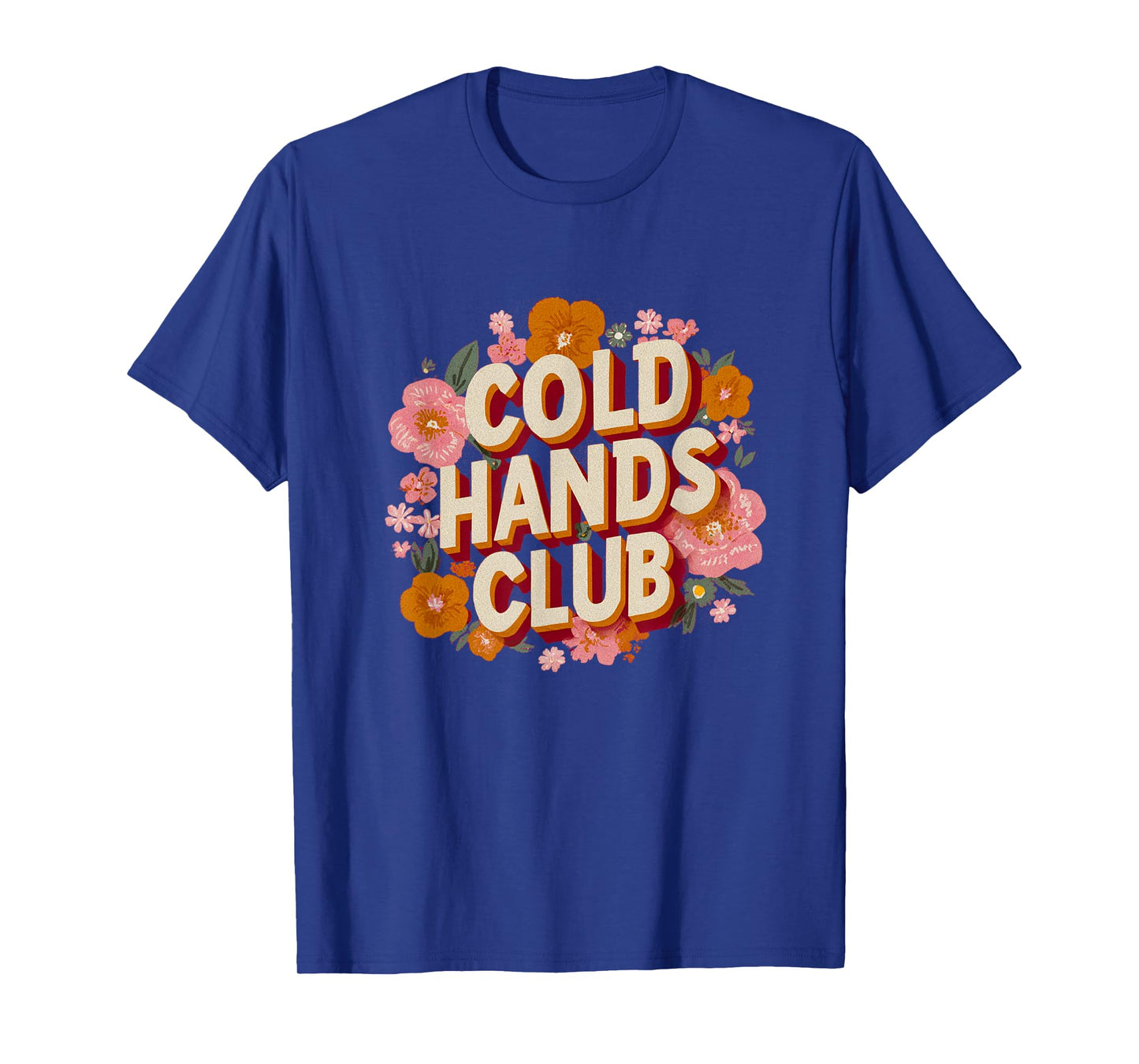 Flowery Cold Hands Club Costume T-Shirt