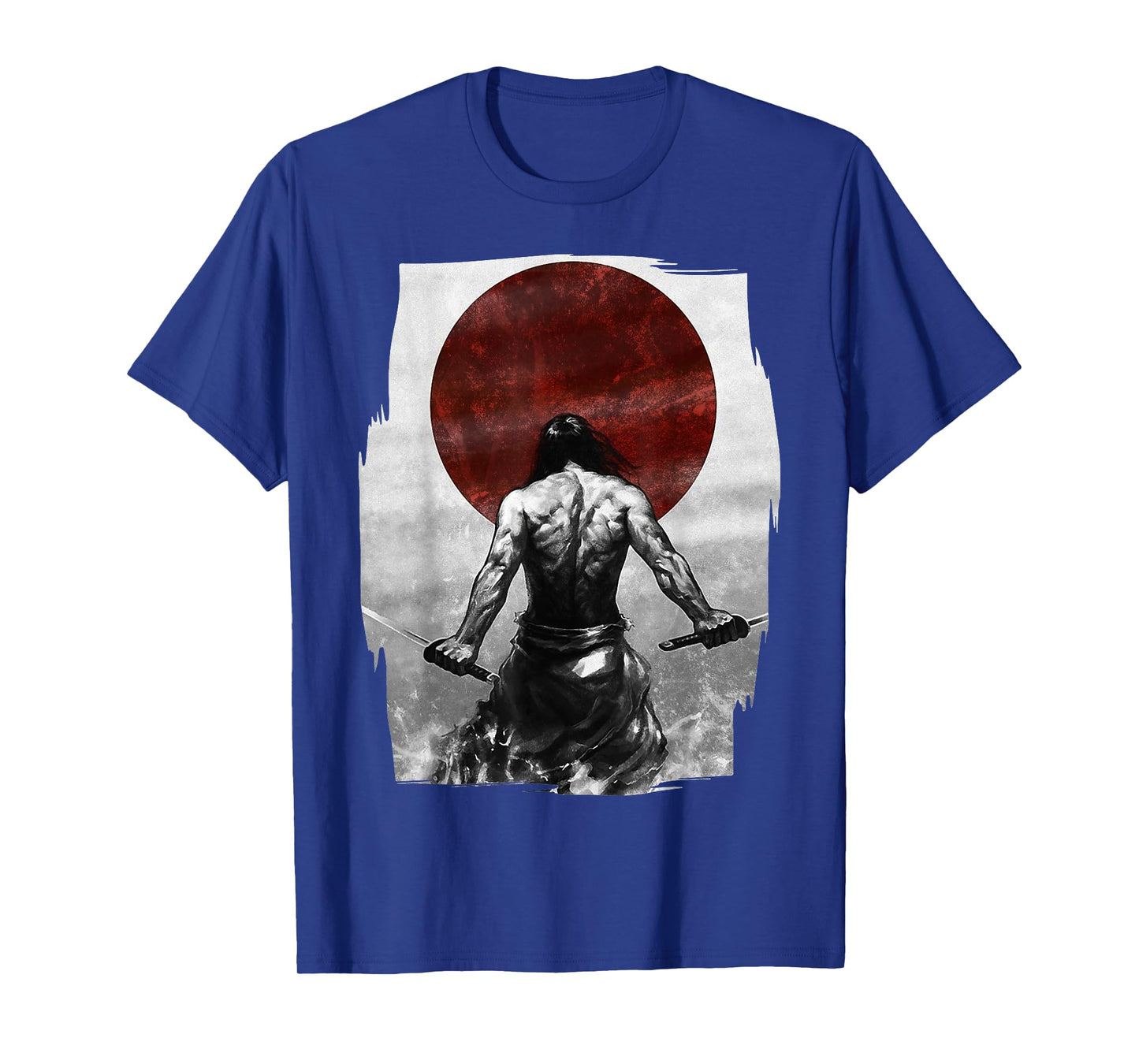 Samurai Warrior Vintage Fighter Retro Bushido Japanese T-Shirt