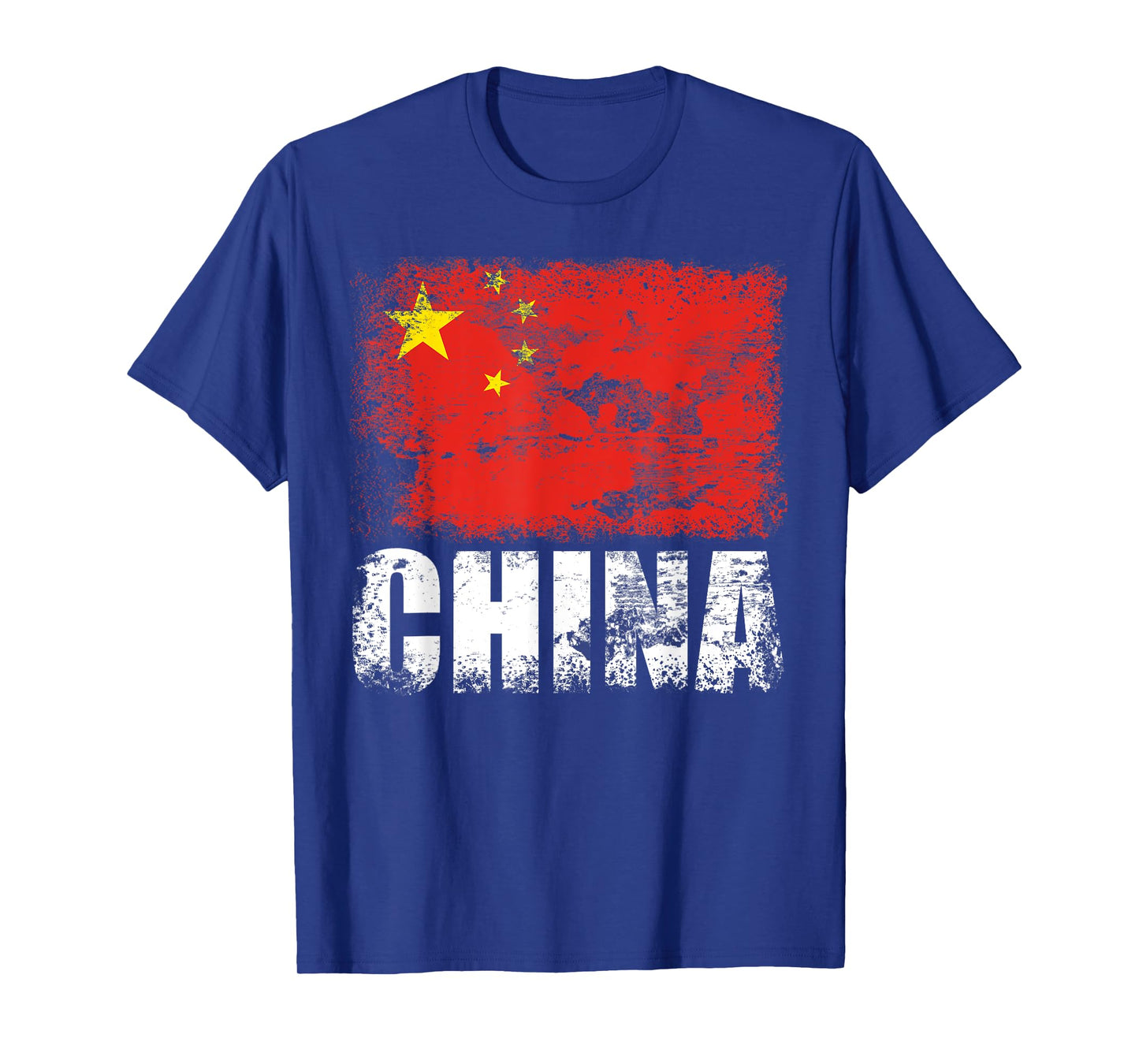 China Flag T-Shirt | Chinese Flag Red Tee