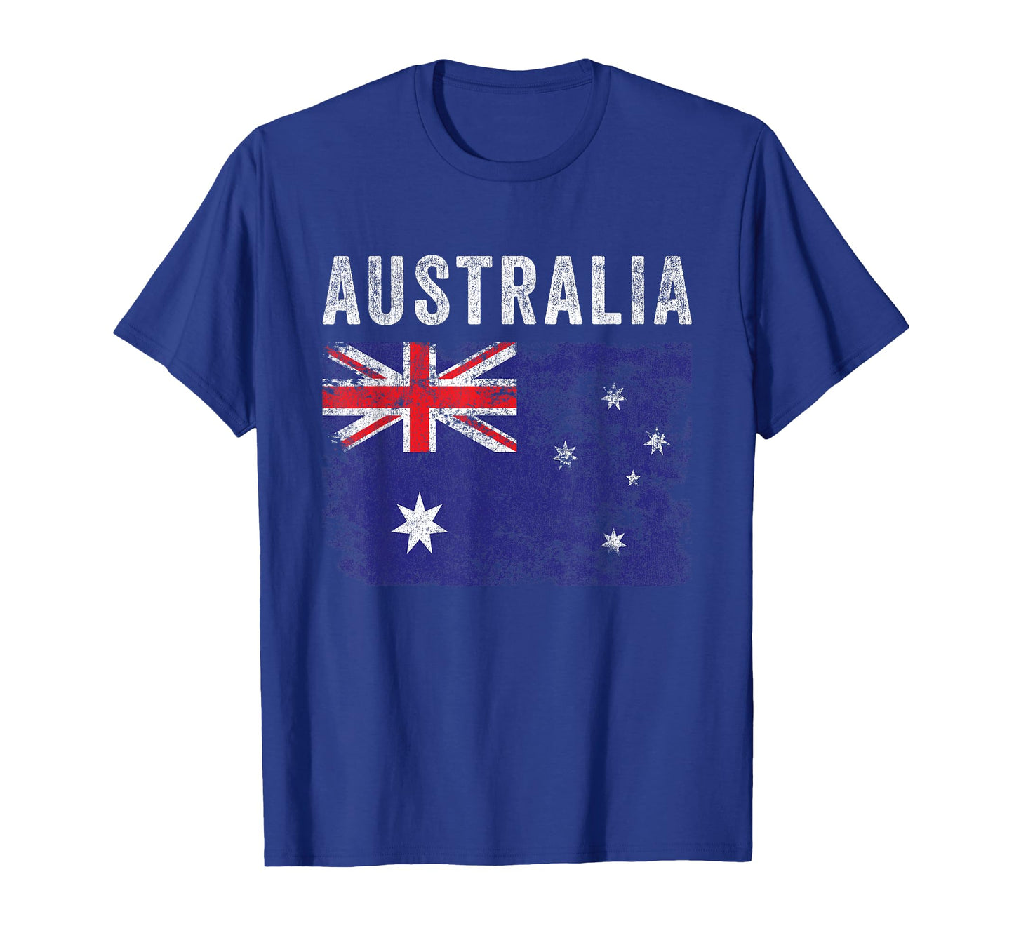 Australia Flag Distressed - Men Women Kids - Australian Flag T-Shirt