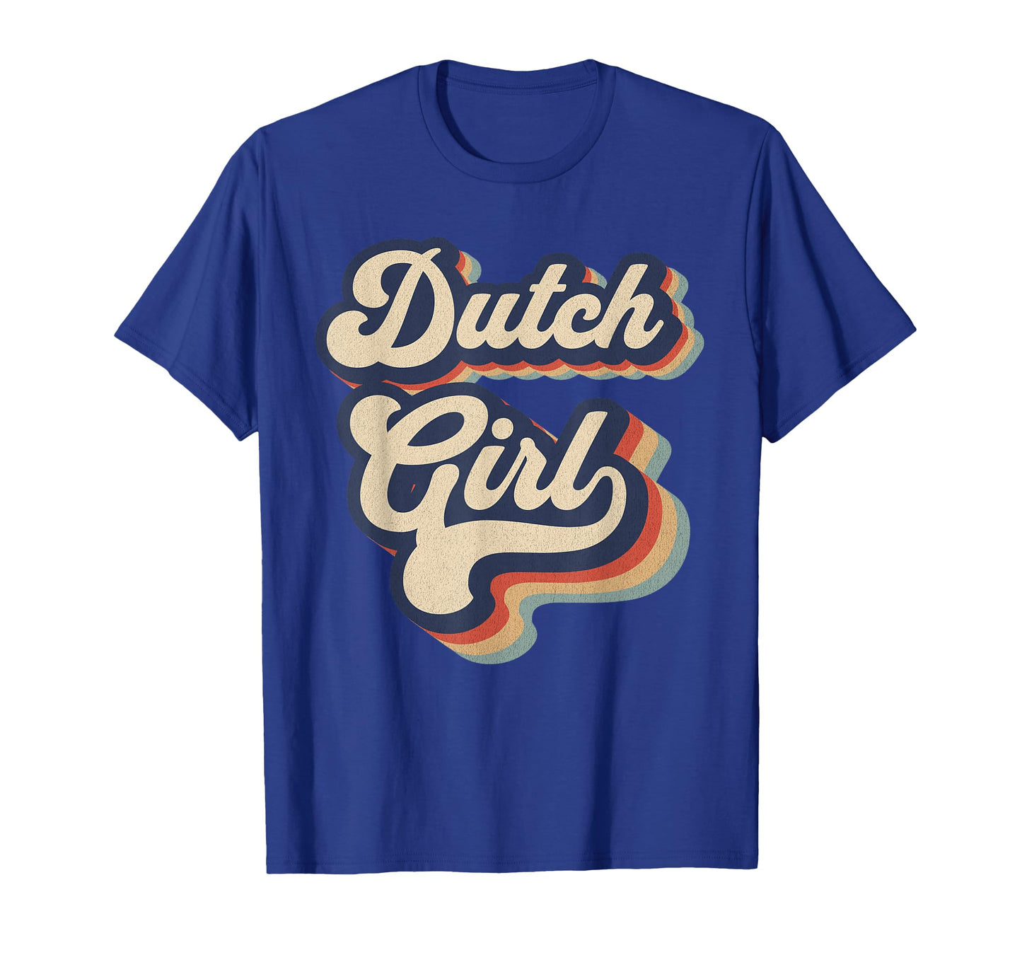Dutch Girl Vintage Retro Netherlands Pride Womens T-Shirt