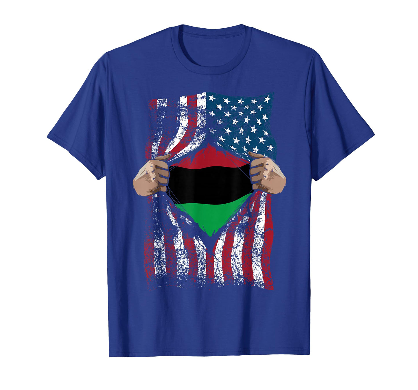 Pan African Unia Flag Shirt | Loyal Afro-Americans USA Gift T-Shirt