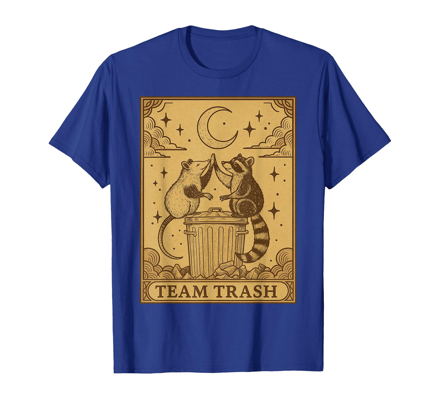 Team Trash Raccoon Saying Meme Costume Raccoon Lover Tee T-Shirt