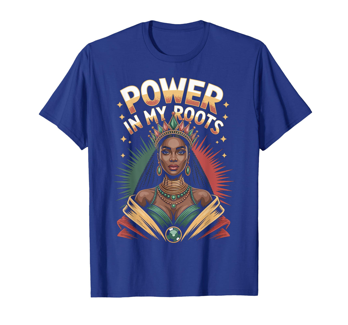 Black Queen Melanin History Juneteenth Pride Black Women T-Shirt