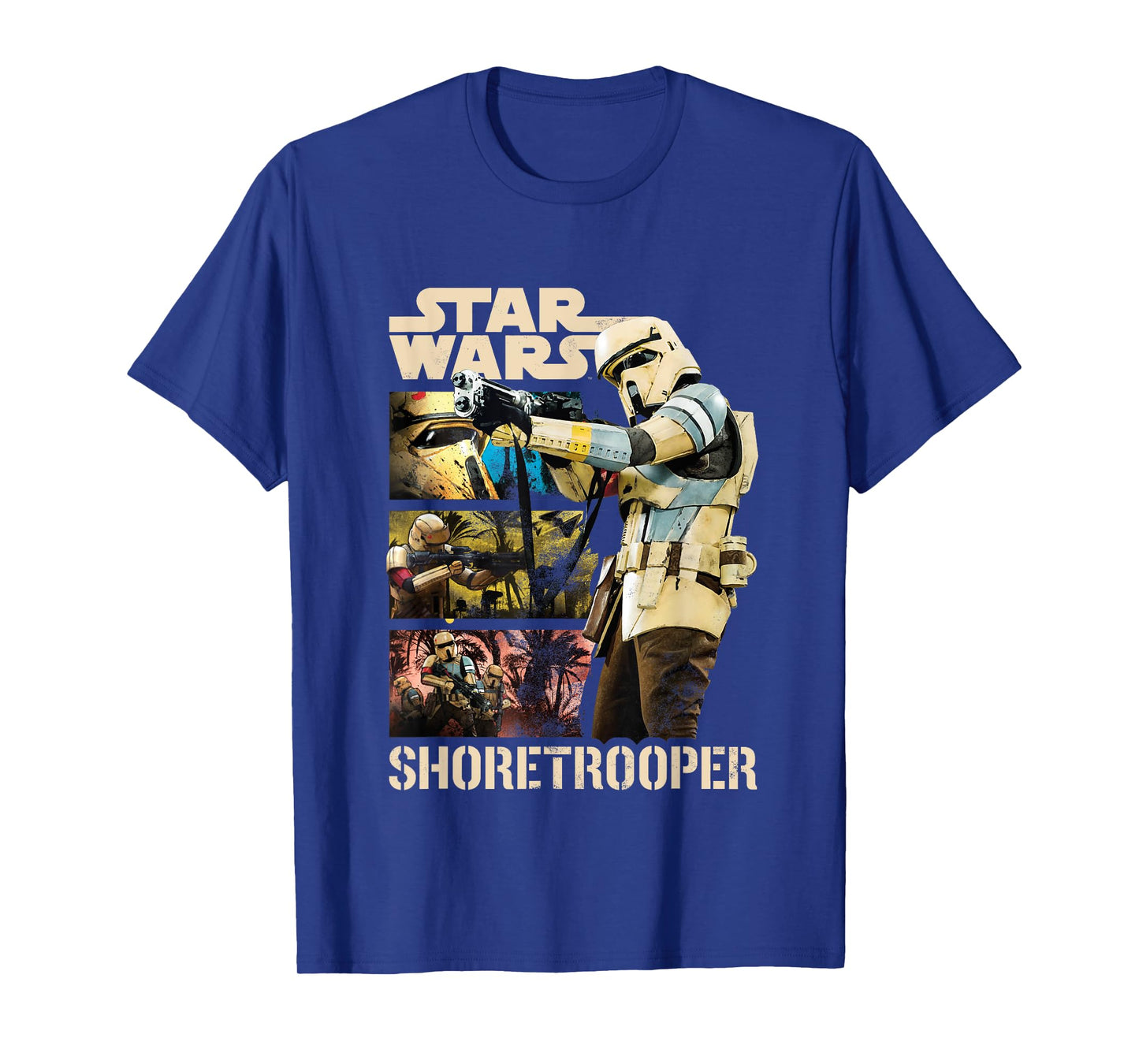 Star Wars Rogue One Shoretrooper Movie Panels T-Shirt
