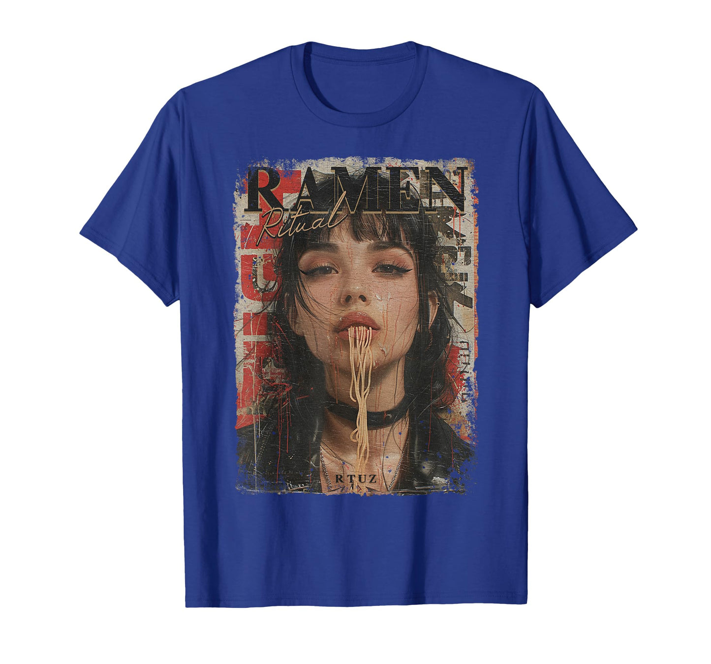 Ramen Noodles Kawaii Japan Retro Fashion Y2K Otaku Manga Anime T-Shirt