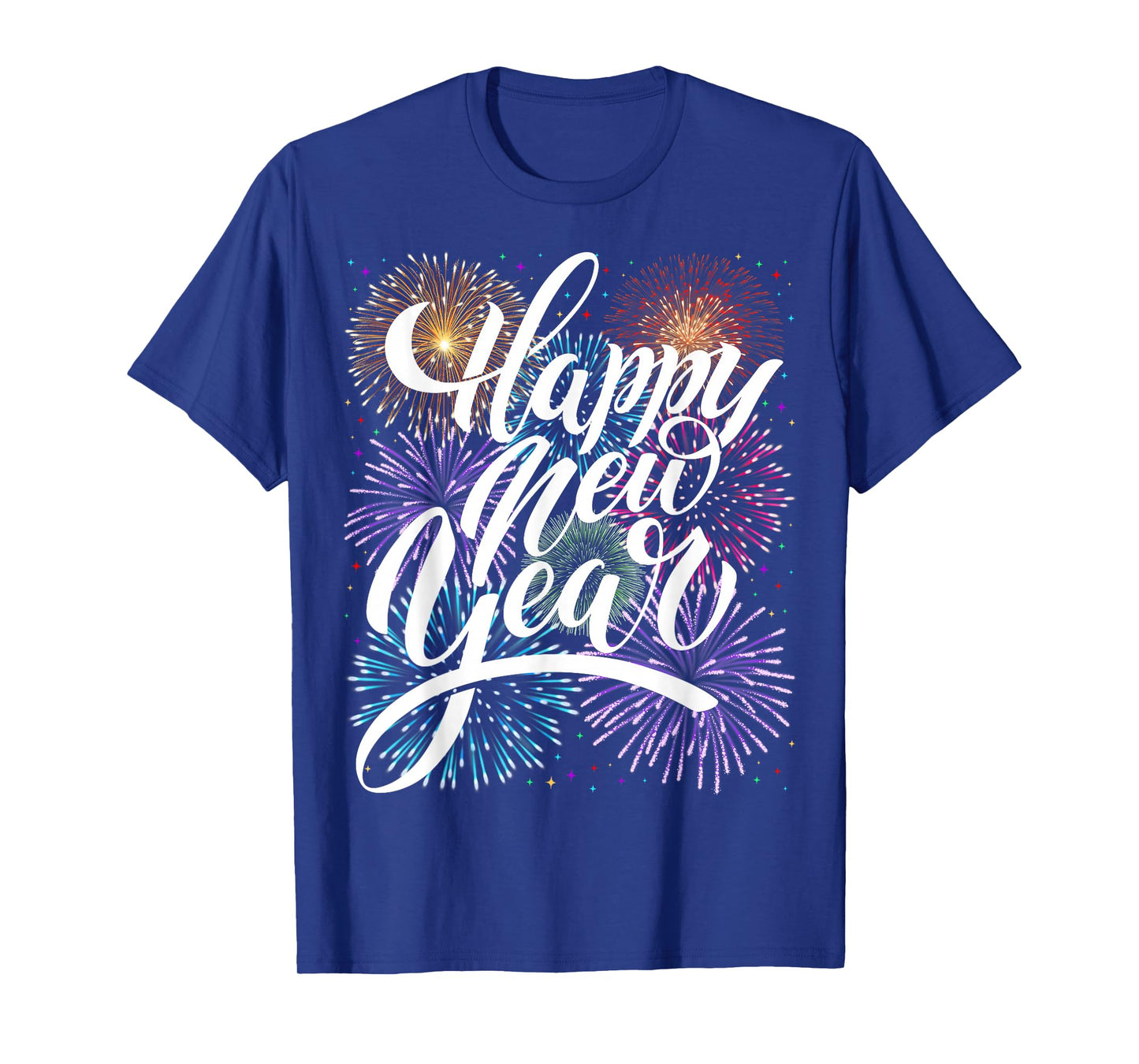 Happy New Year Firework Family Matching Men Women Kid T-Shirt