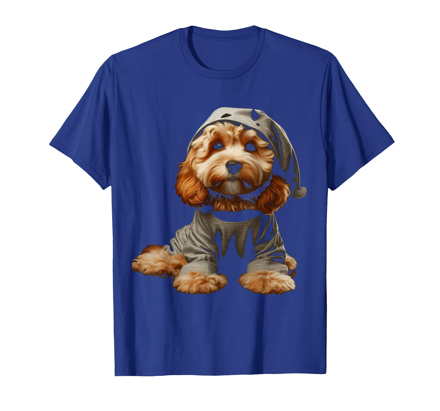 cavapoo Dog Official Sleepshirt Santa christmas Xmas Dog T-Shirt
