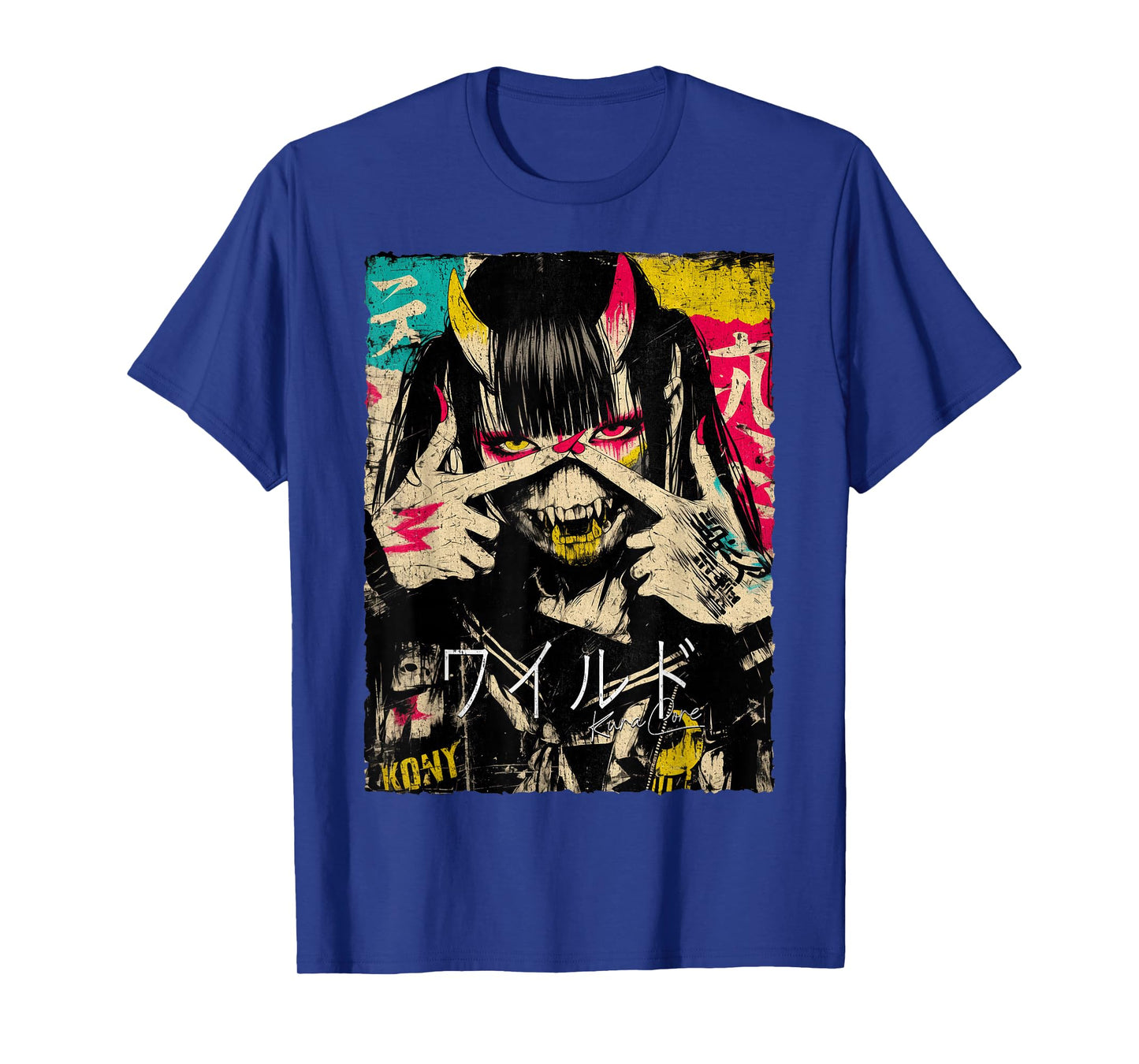 Japan Streetwear Cyberpunk Y2K Hip Hop Techwear Manga Anime T-Shirt