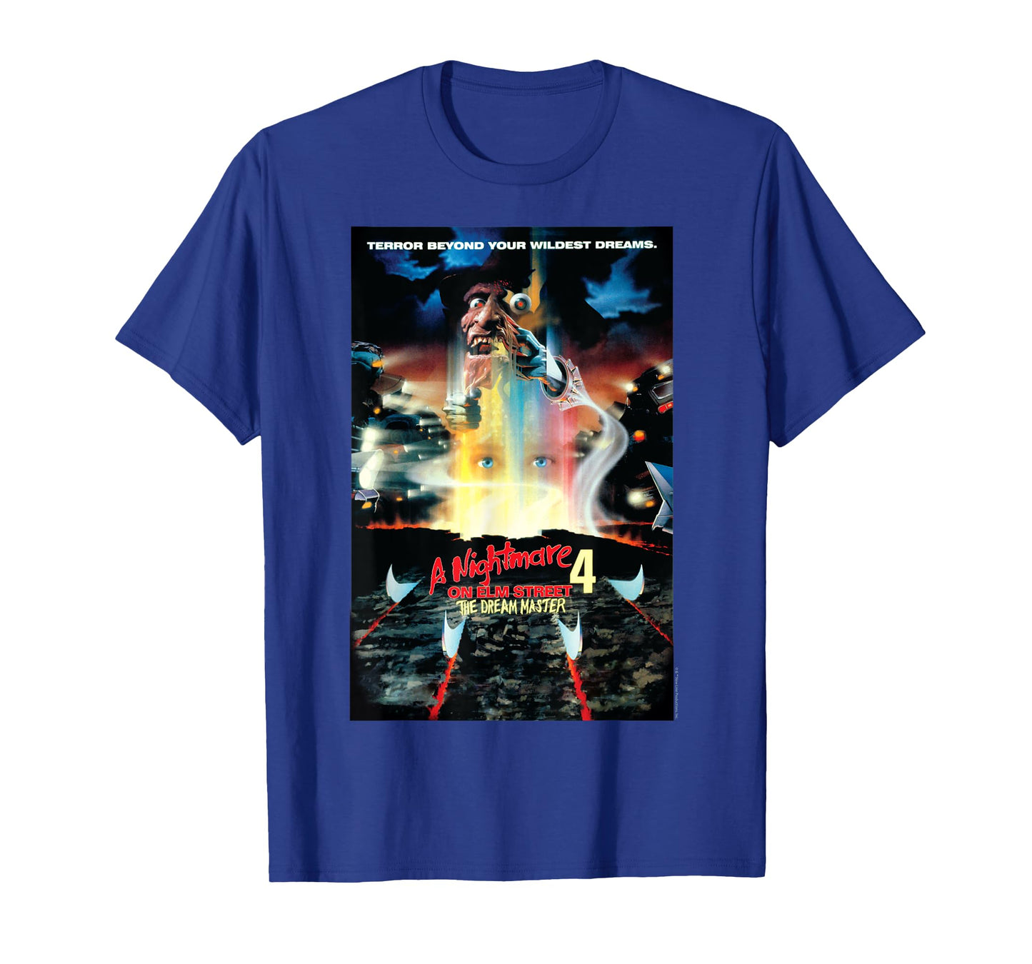 Nightmare on Elm Street Films - Movie Dream Master 4 Black T-Shirt