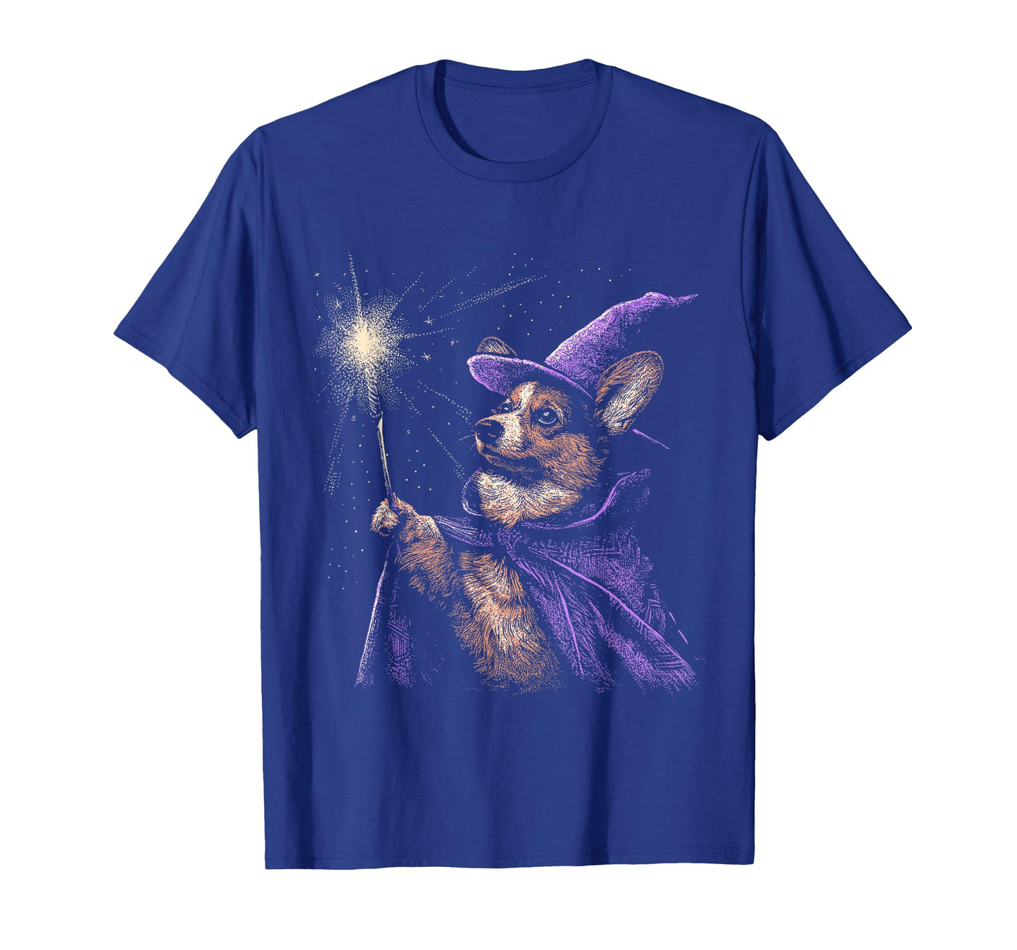 Wizard Corgi Shirt Magic Fantasy Dog Corgi Lover Magician T-Shirt