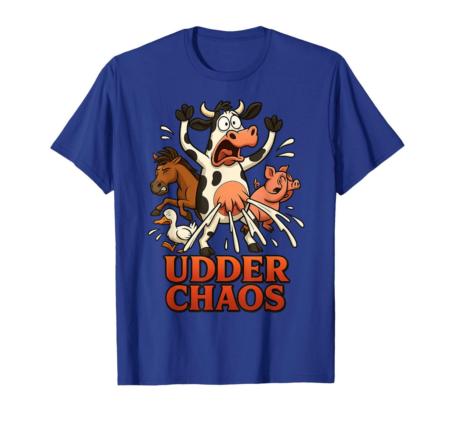 Funny Cartoon Cow T-Shirt