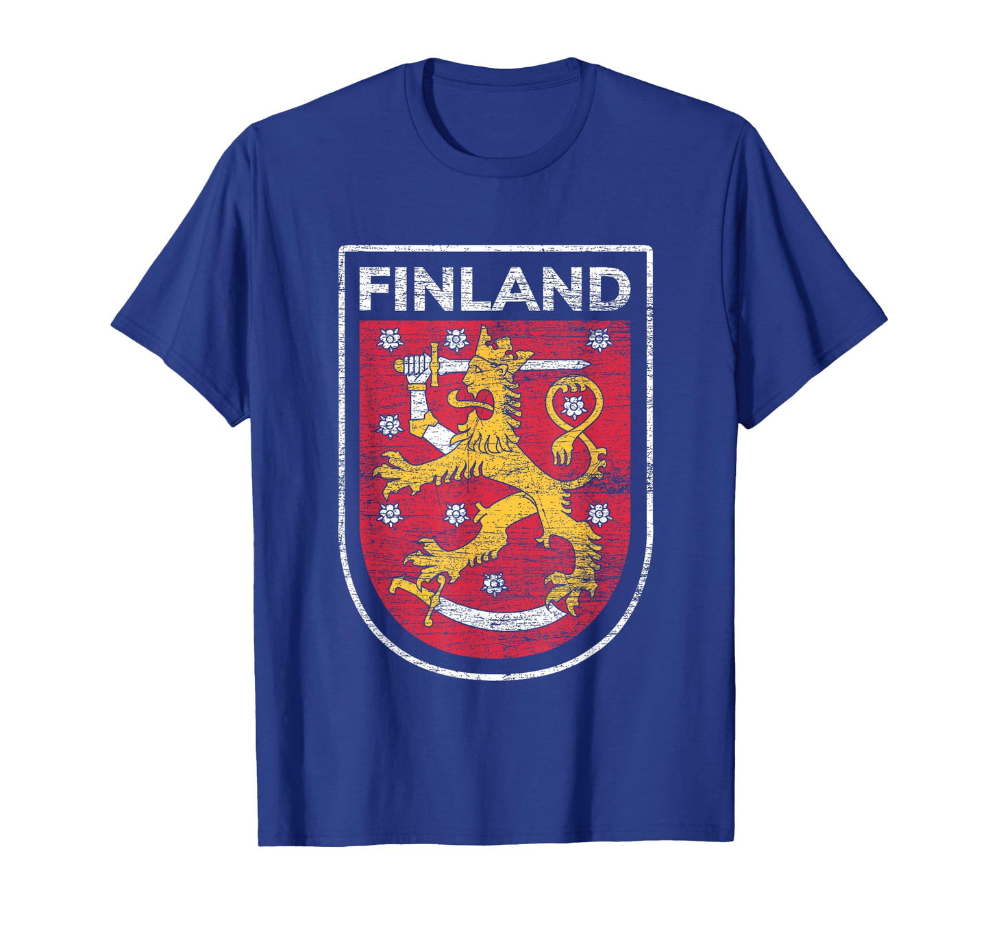 Scandinavia Helsinki Tees & Finland Gifts Finland Western T-Shirt Black Small Crew Neck Short Sleeve Classic Fit Lightweight Lace Embellishment