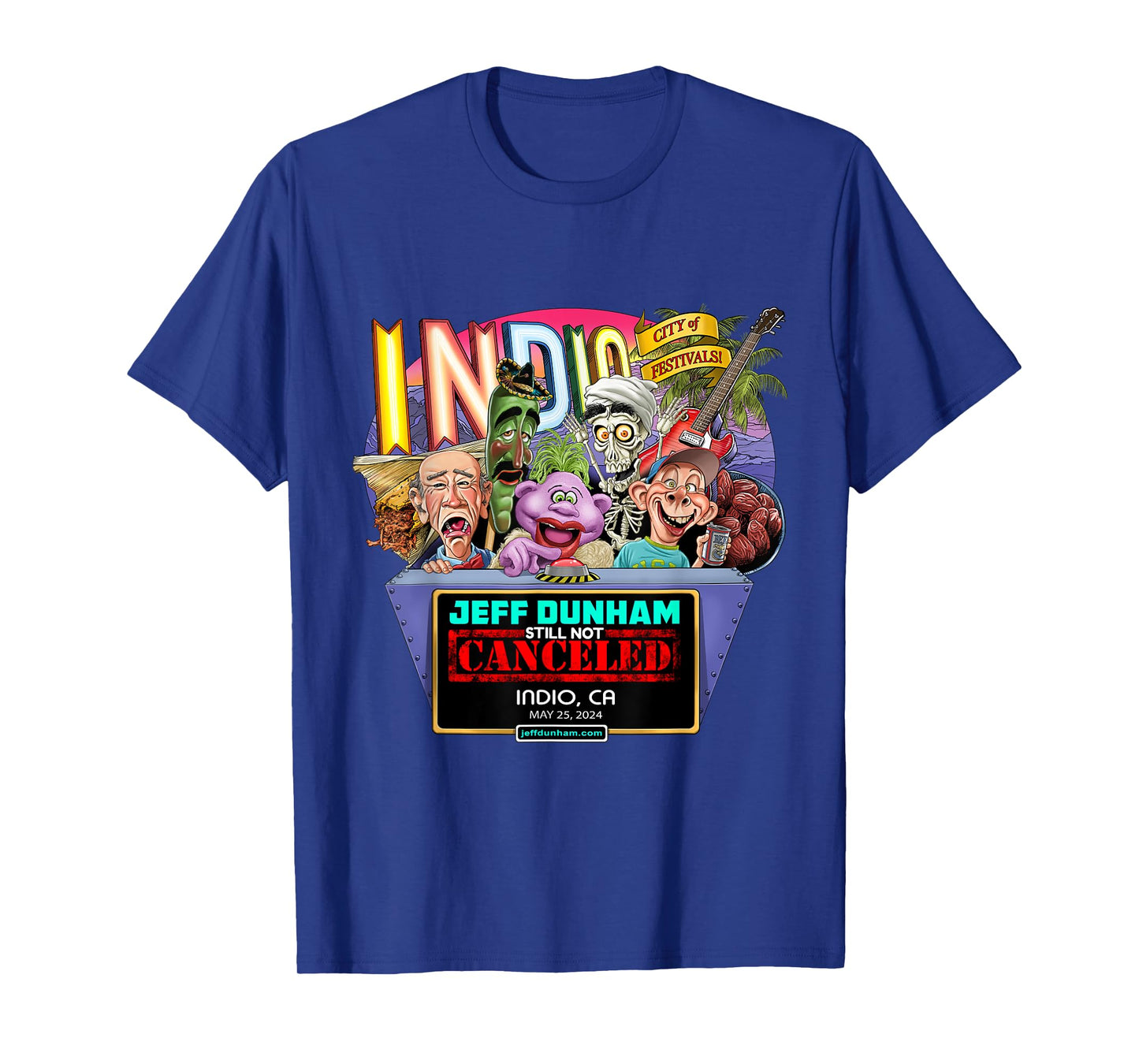 Jeff Dunham Indio, CA (2024) T-Shirt