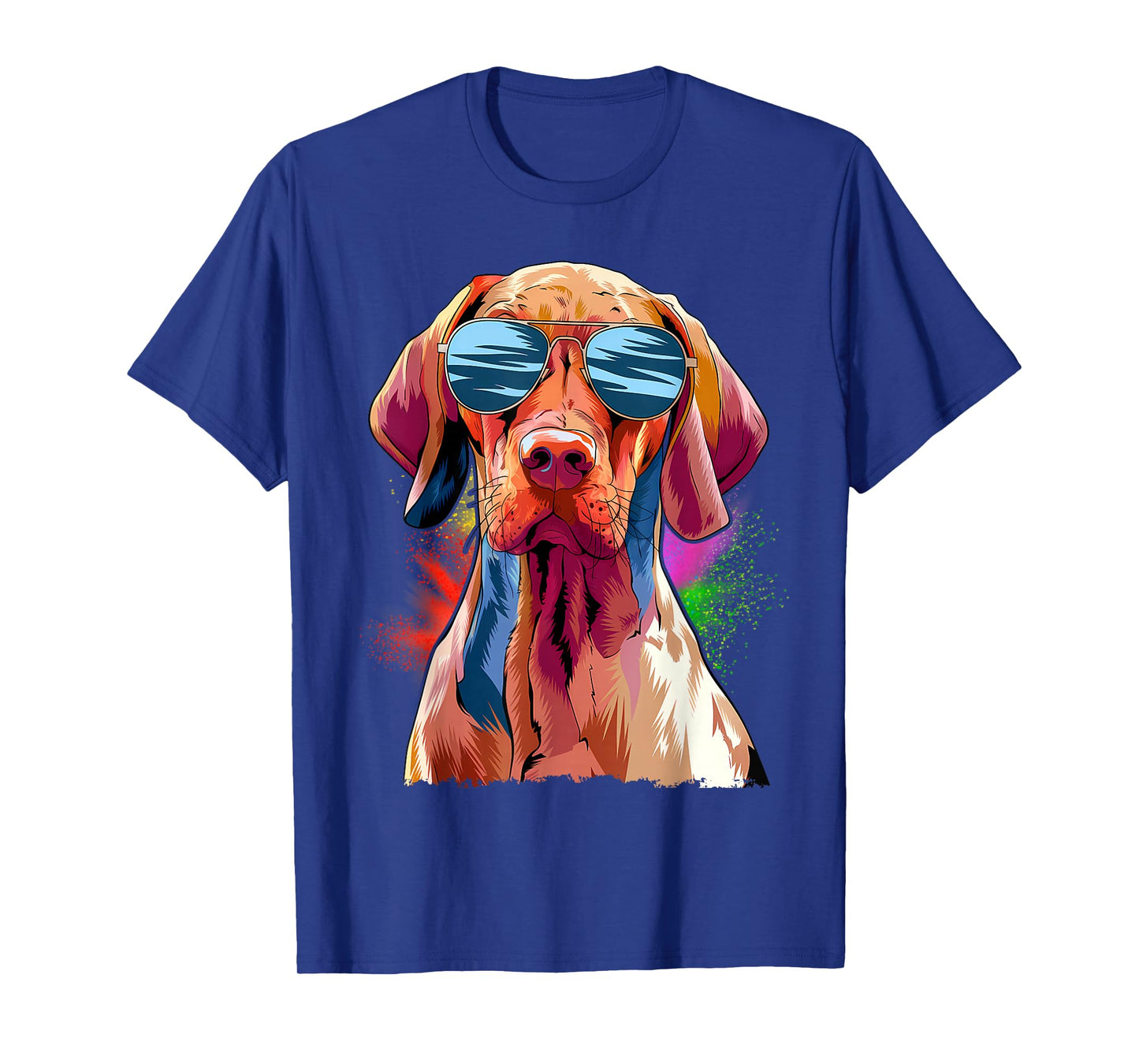 Viszla Lovers Design Pop Art Funny Vizsla Dog T-Shirt