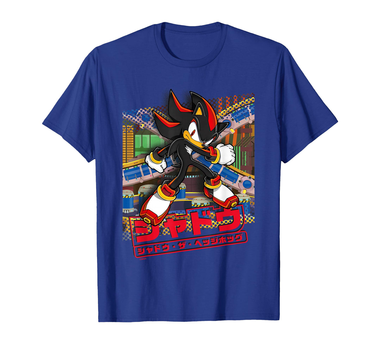 Sonic The Hedgehog - Shadow The Hedgehog (Japanese Logo) T-Shirt
