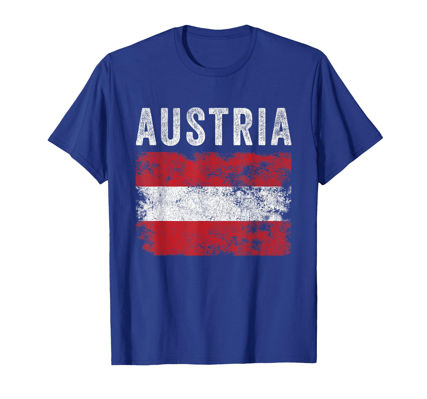 Austria Flag Distressed - Men Women Kids - Austrian Flag T-Shirt