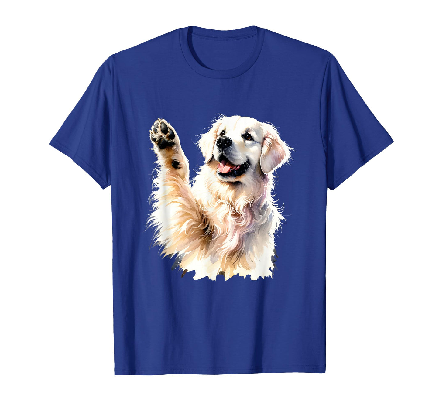 White English Cream Golden Retriever Gifts Dog Mom Dad Puppy T-Shirt