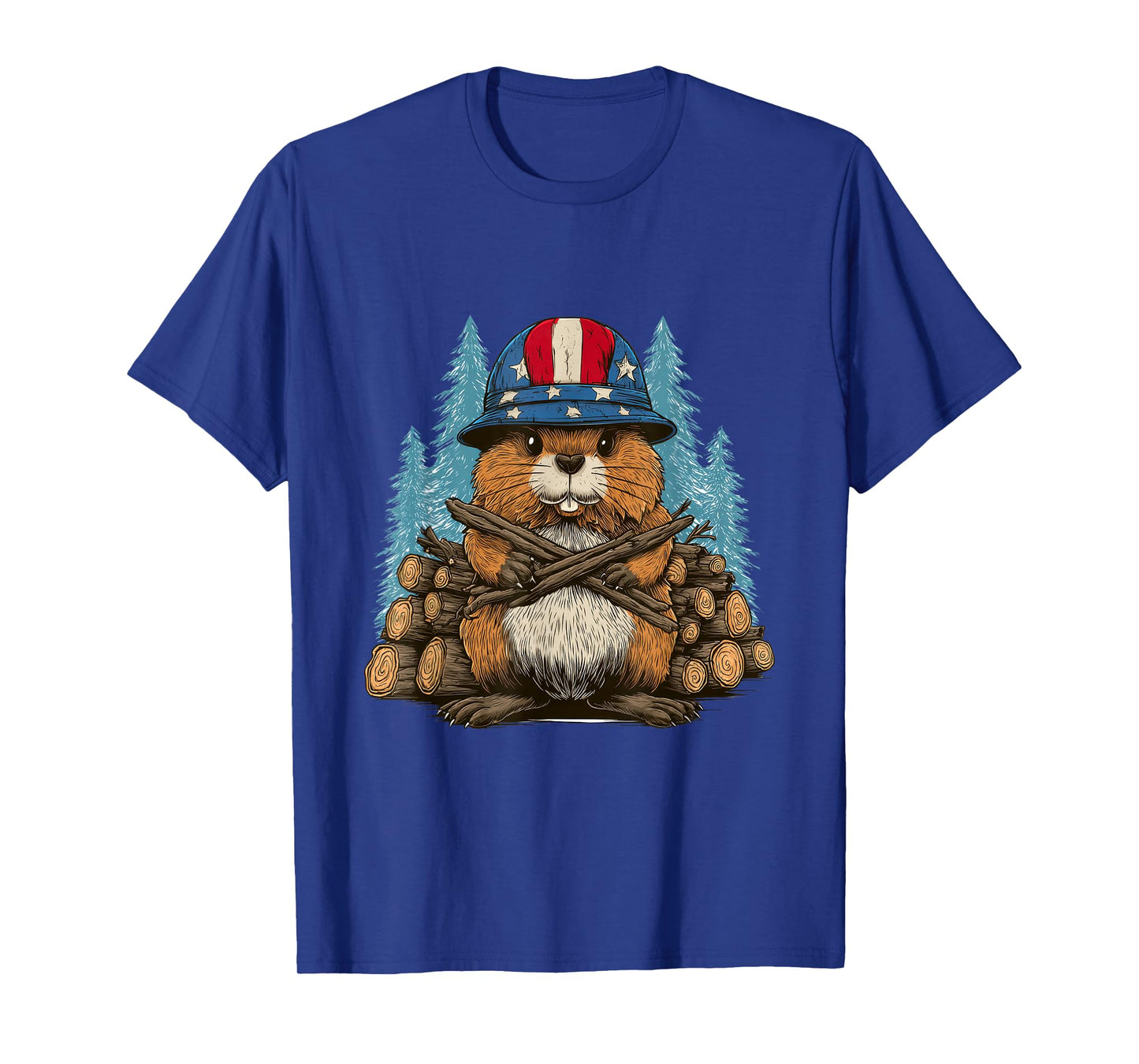 Pretty US Beaver Look T-Shirt