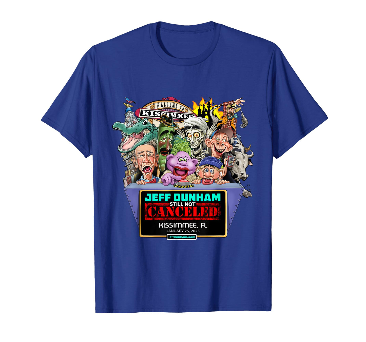 Jeff Dunham Kissimmee, FL (2023) T-Shirt